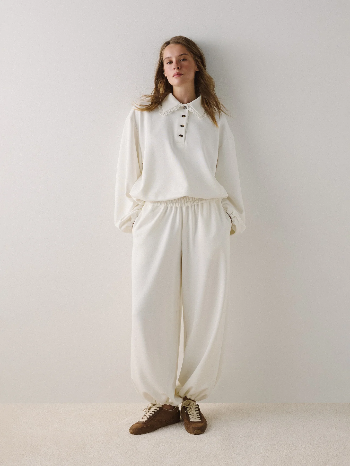 Молочні штани на резинці Basic