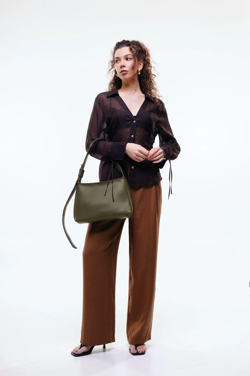 Сумка Sheron mini оливкова