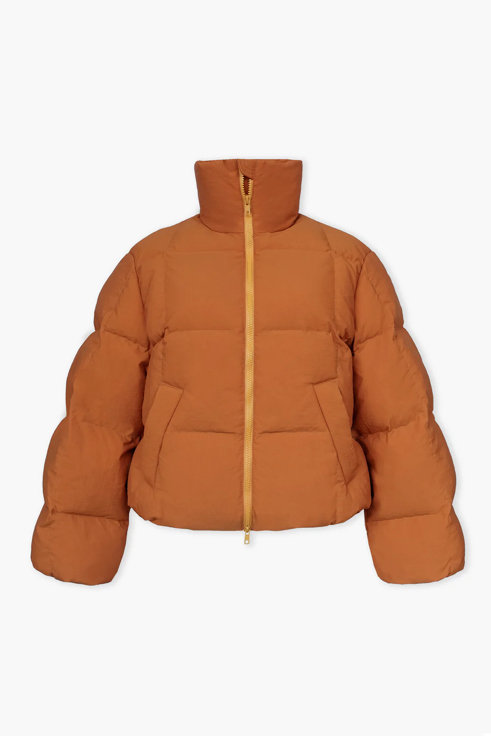 Пуховик короткий NORDEN помаранчевий