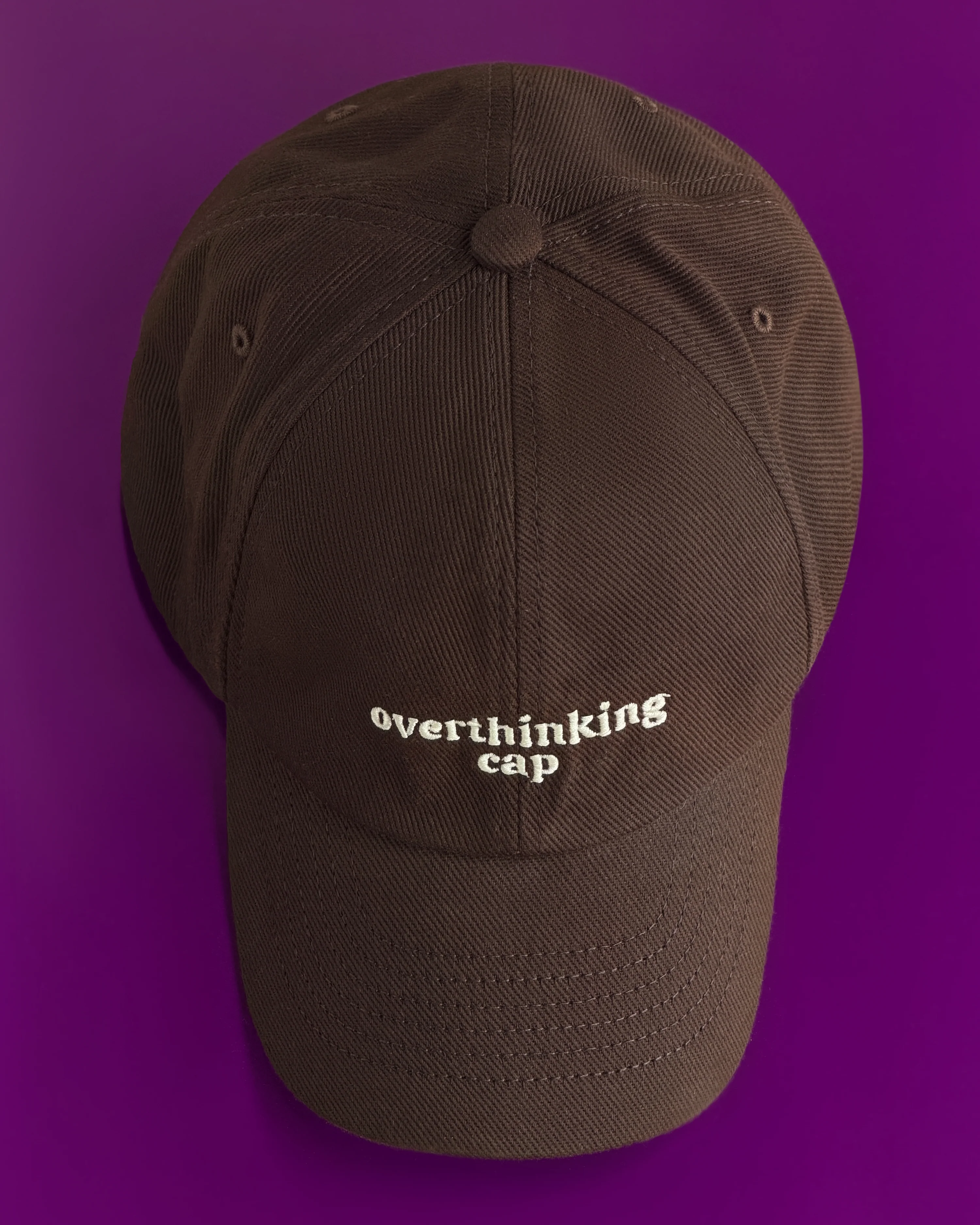 Кепка Overthinking Cap коричнева
