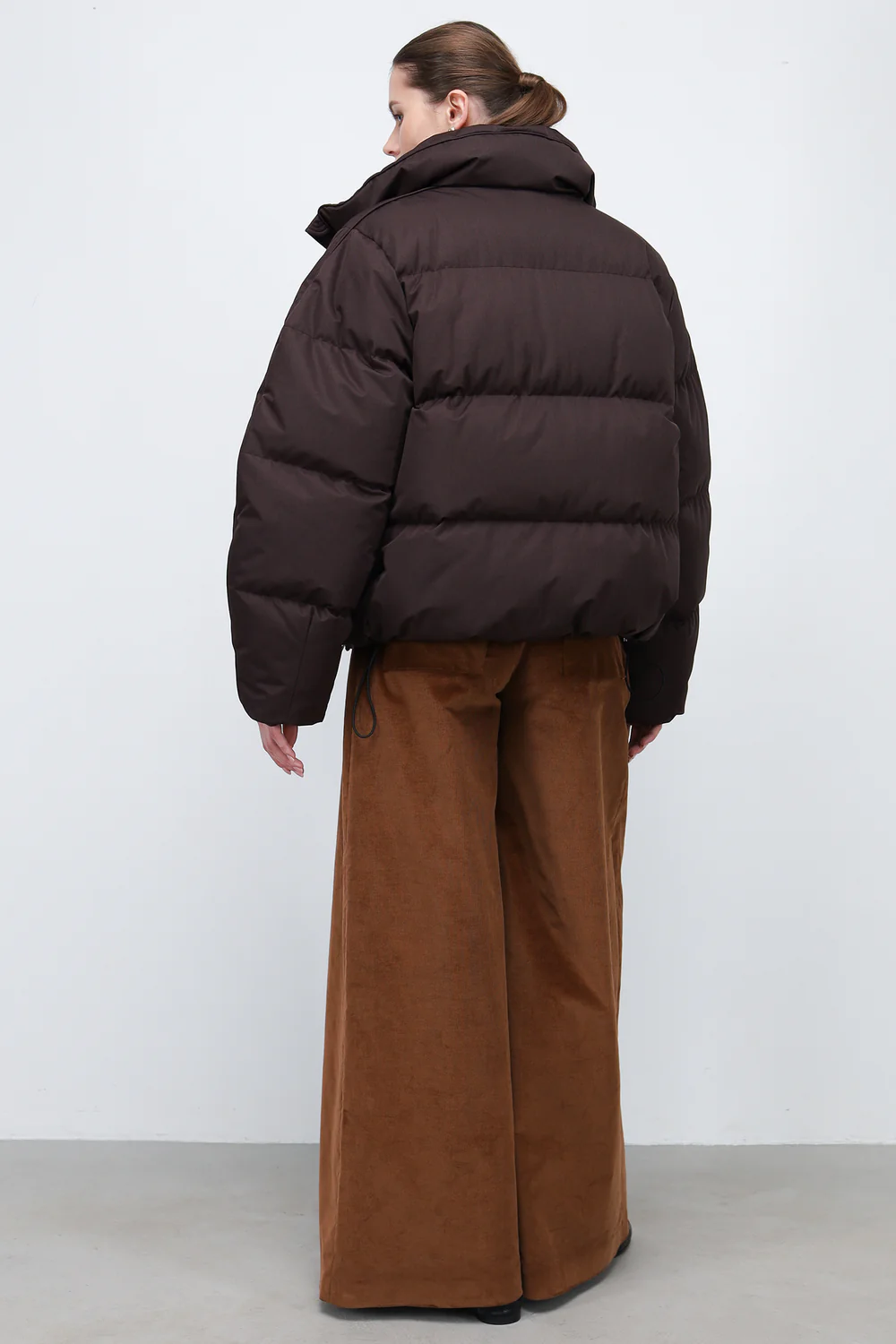 Пуховик VOSS шоколадний