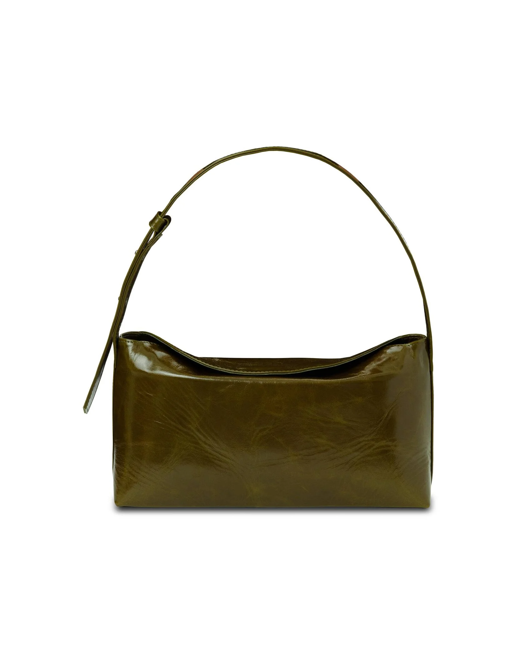 Сумка Grace оливкова шкіряна