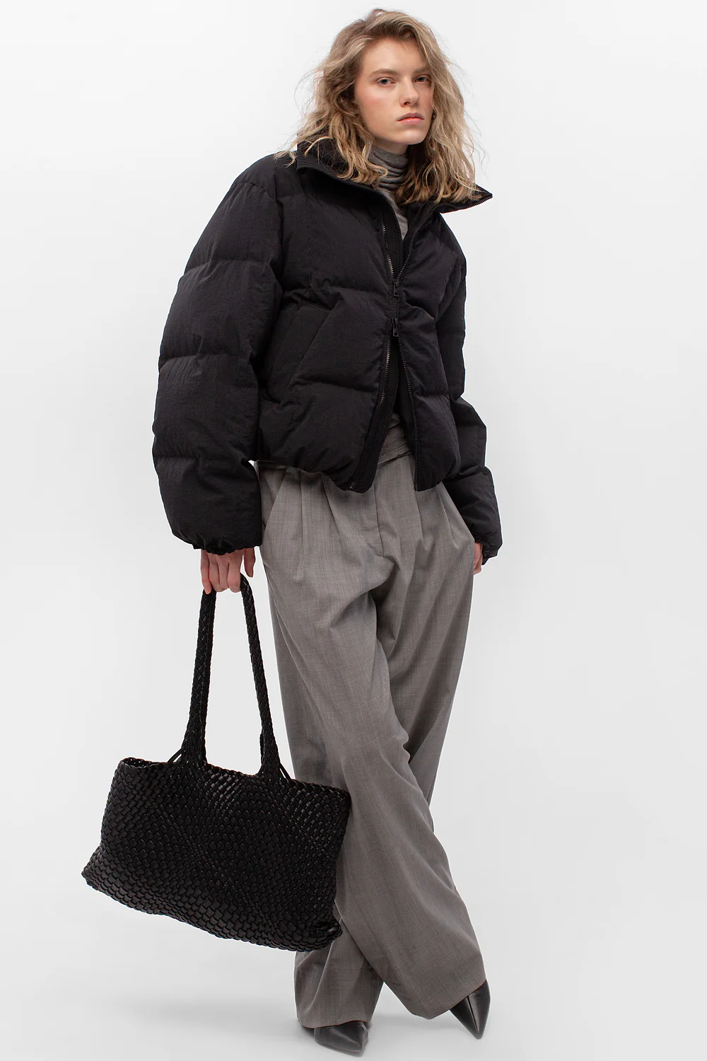 Пуховик короткий NORDEN чорний