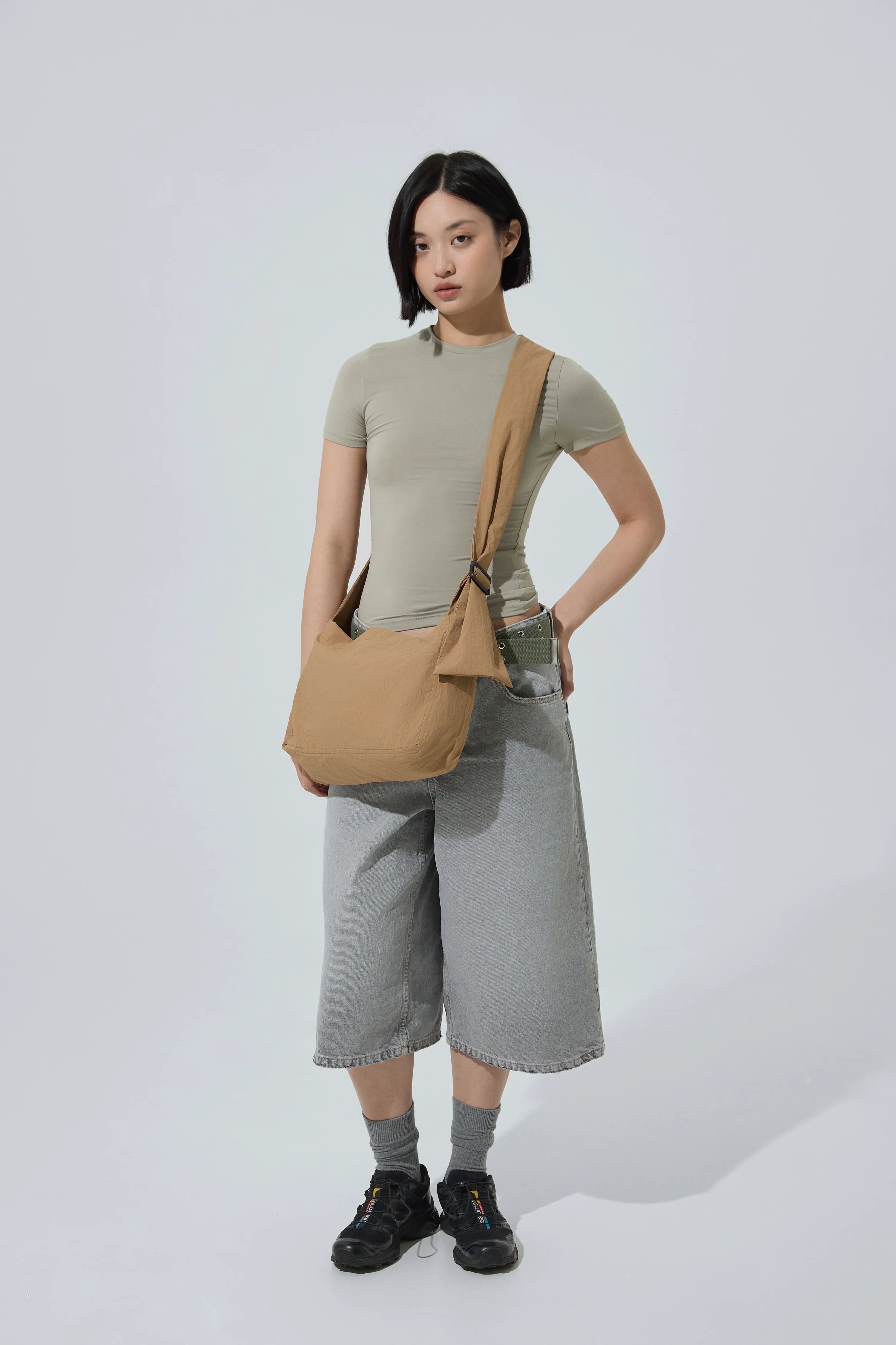 Сумка-шопер CROSSBODY BAG №48 - капучино