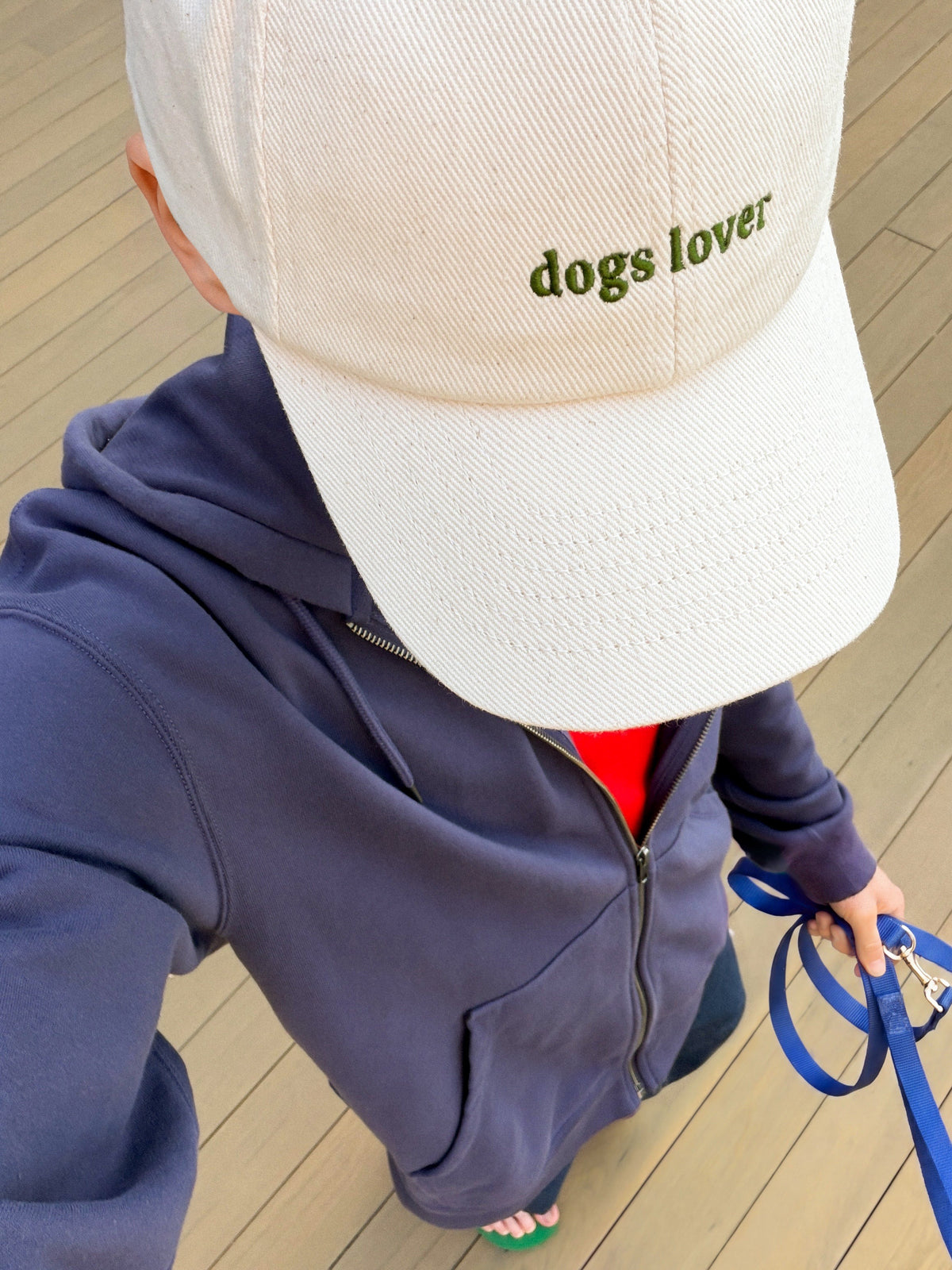 Кепка Dogs Lover молочна