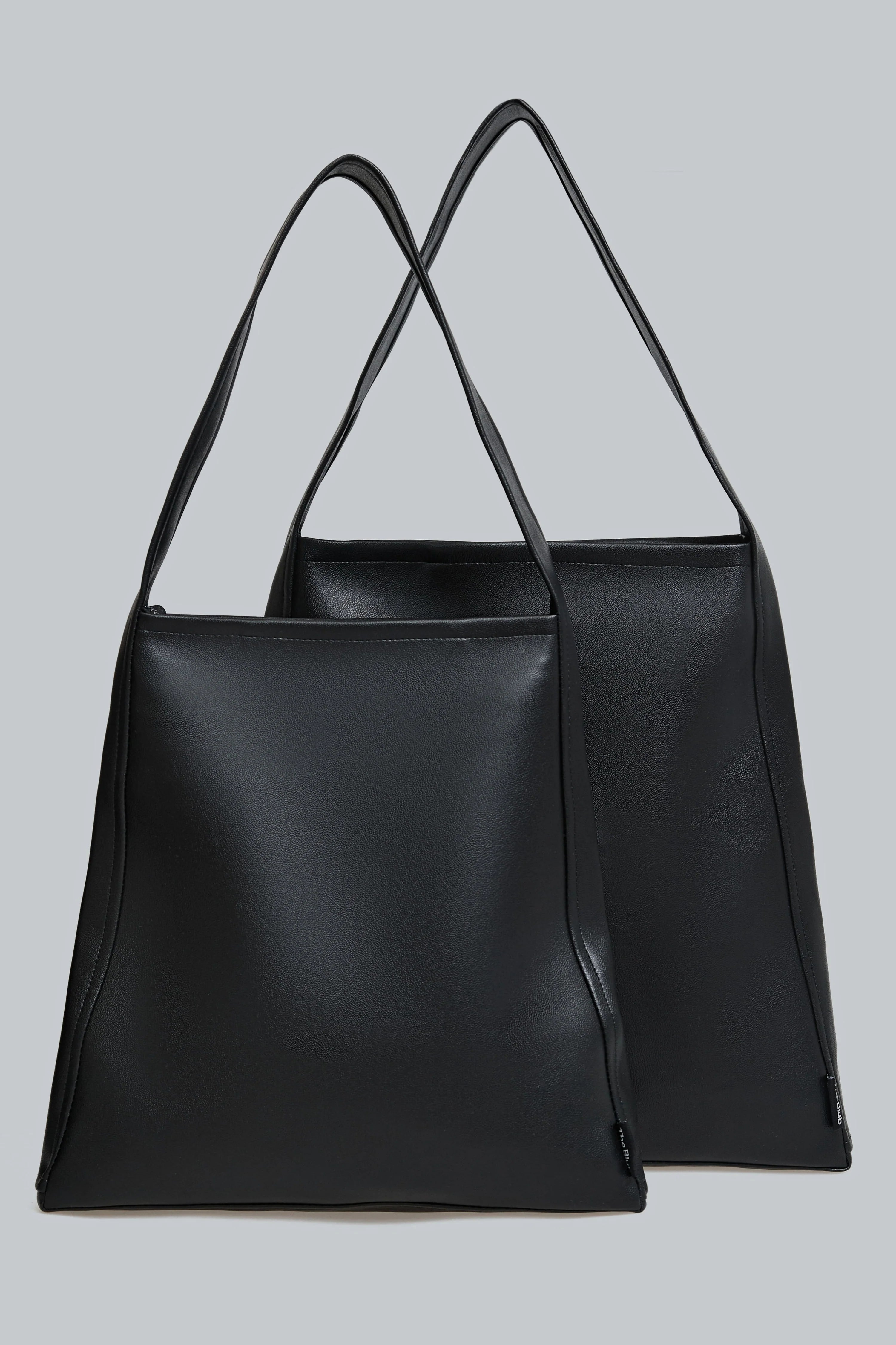 Сумка-шопер TRIANGLE BAG BIG - чорний