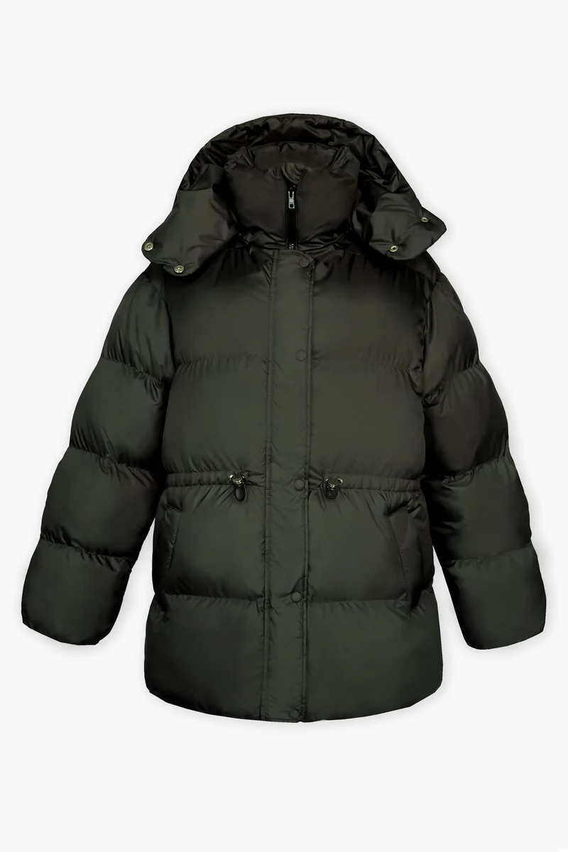 Пуховик ORESUND темно-зелений