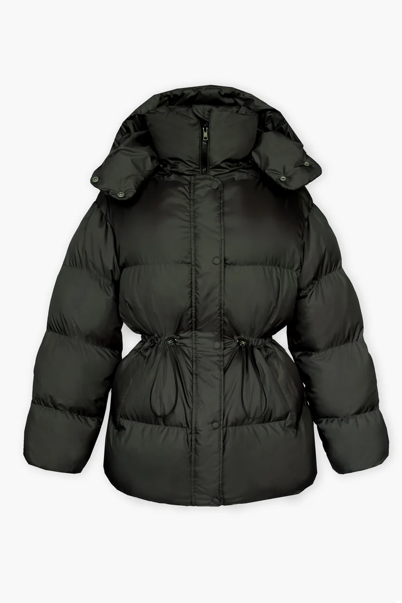Пуховик ORESUND темно-зелений