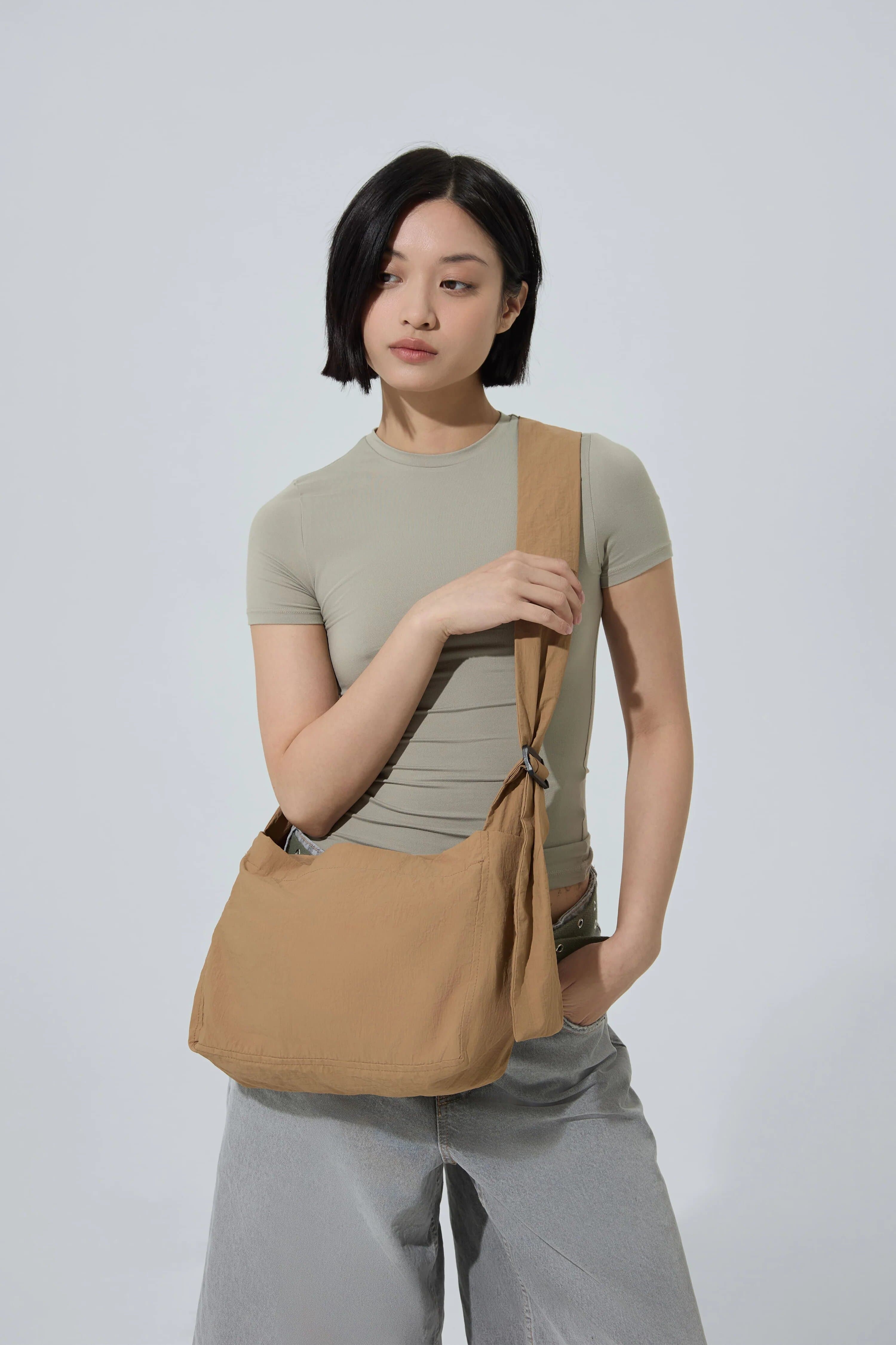 Сумка-шопер CROSSBODY BAG №48 - капучино