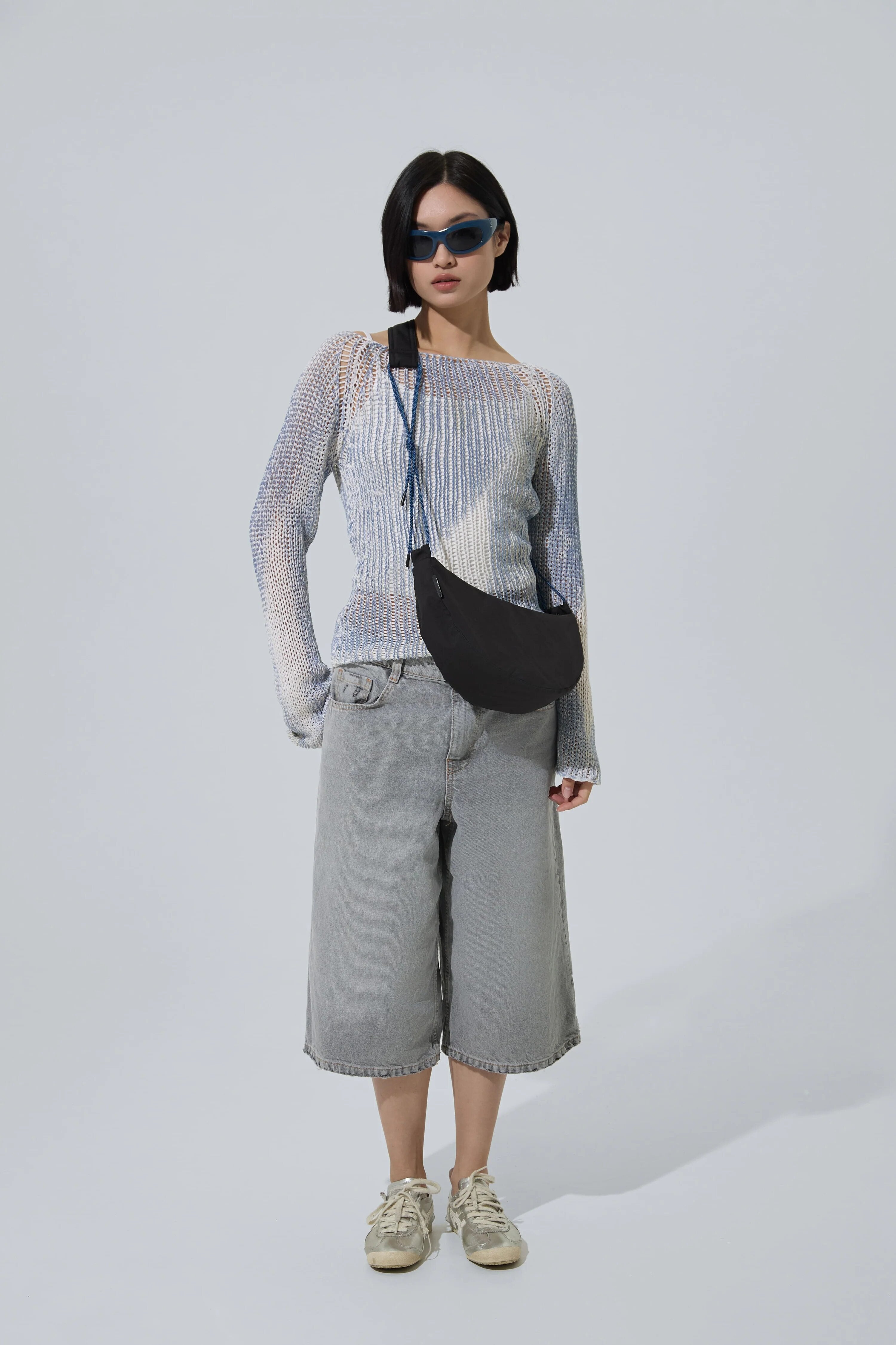 Сумка-бананка ROPE CROSSBODY - чорна