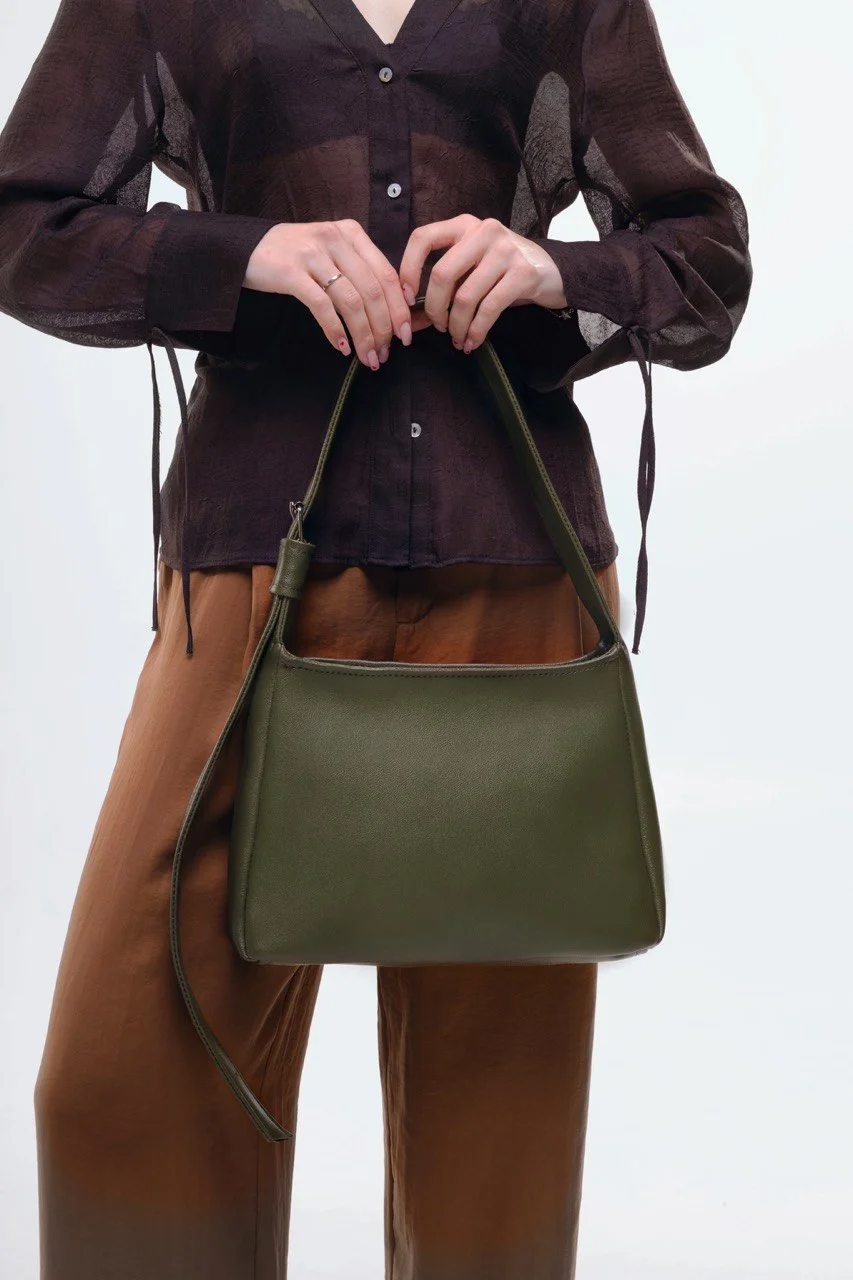 Сумка Sheron mini оливкова