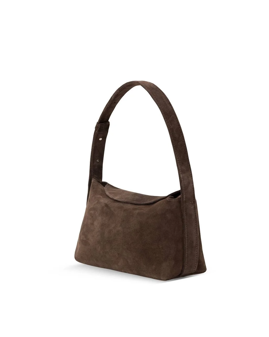 Сумка Grace шоколадна замшева