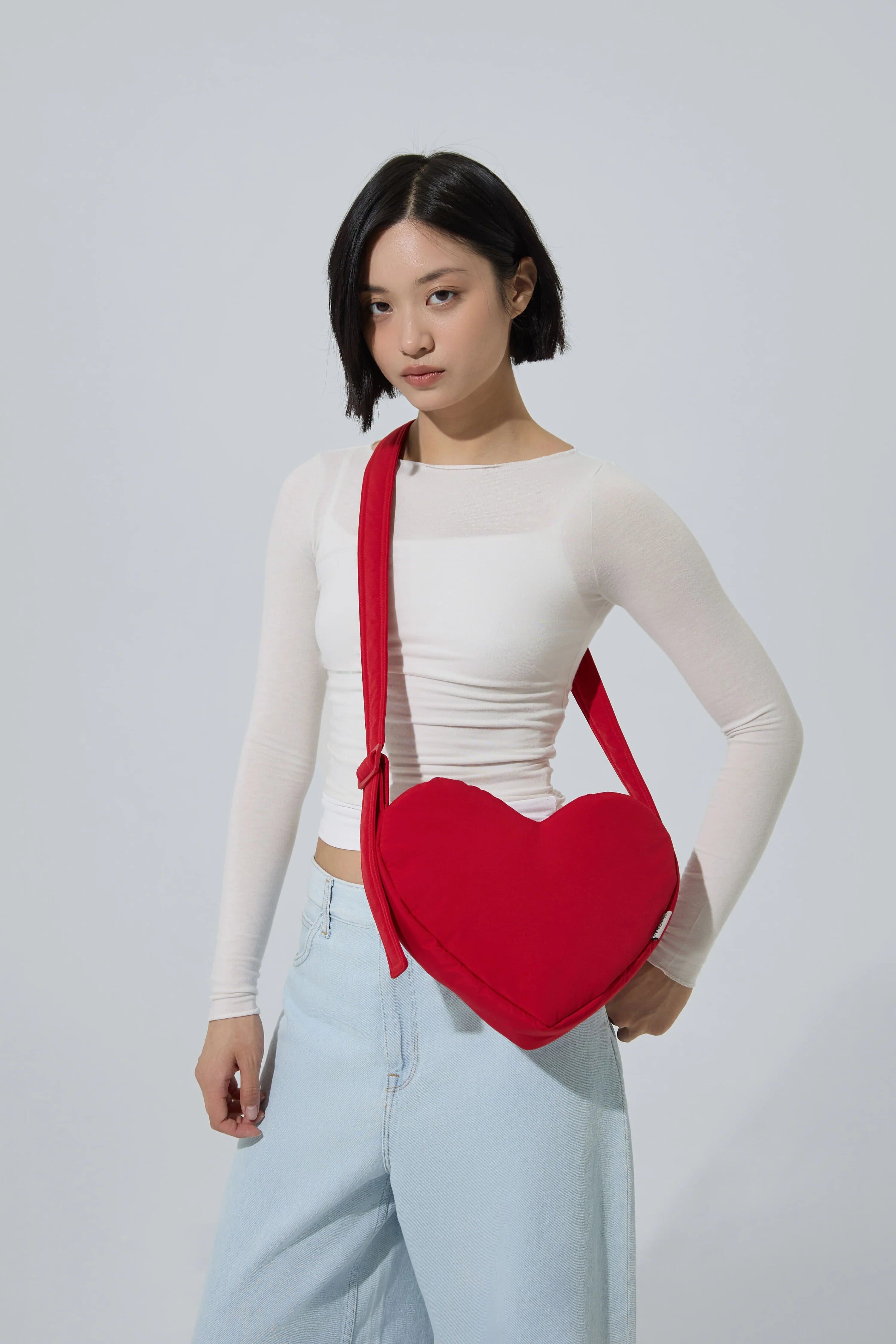 Сумка HEART BAG - червона