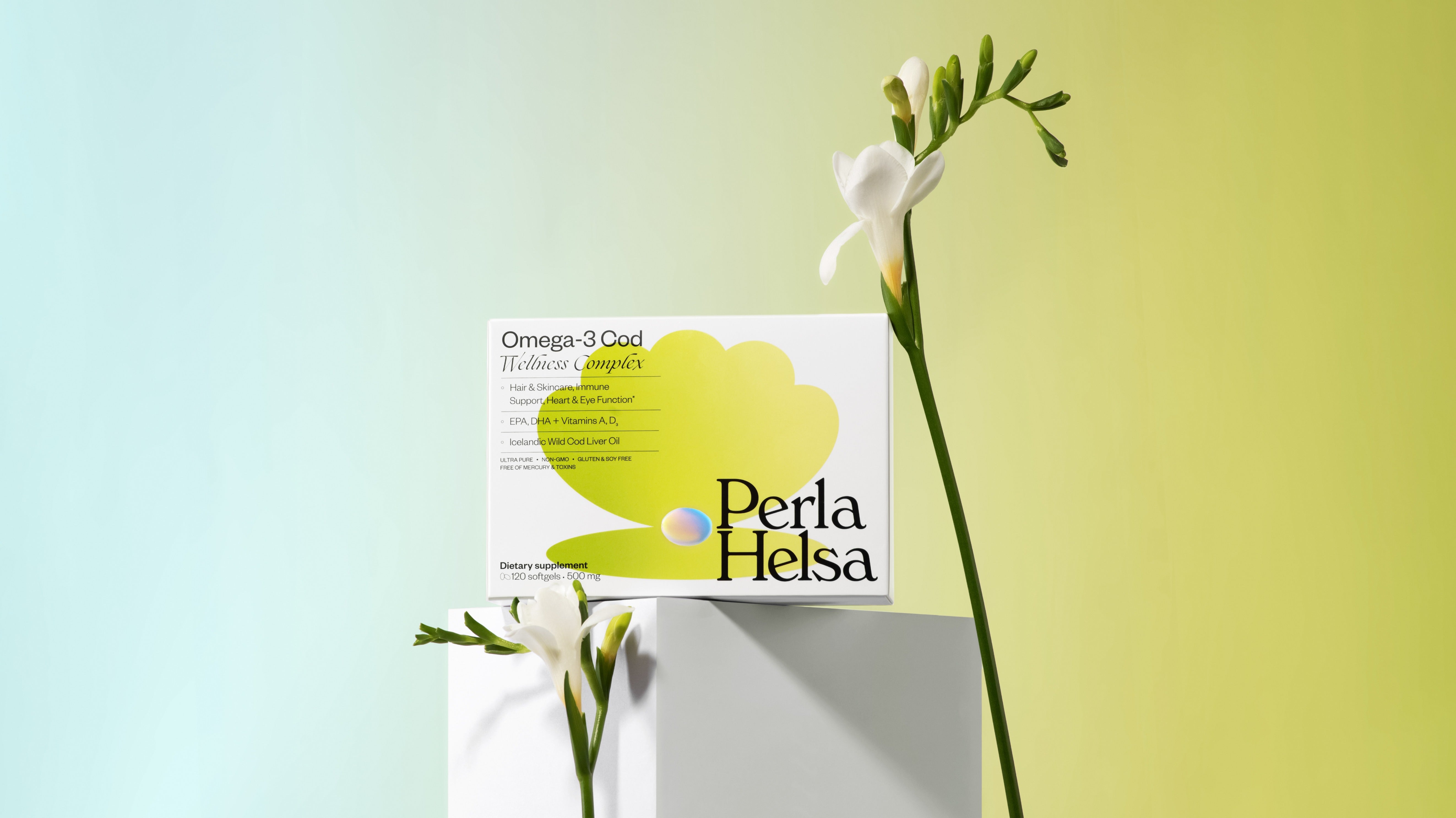 Дієтична добавка Омега-3 із Тріски