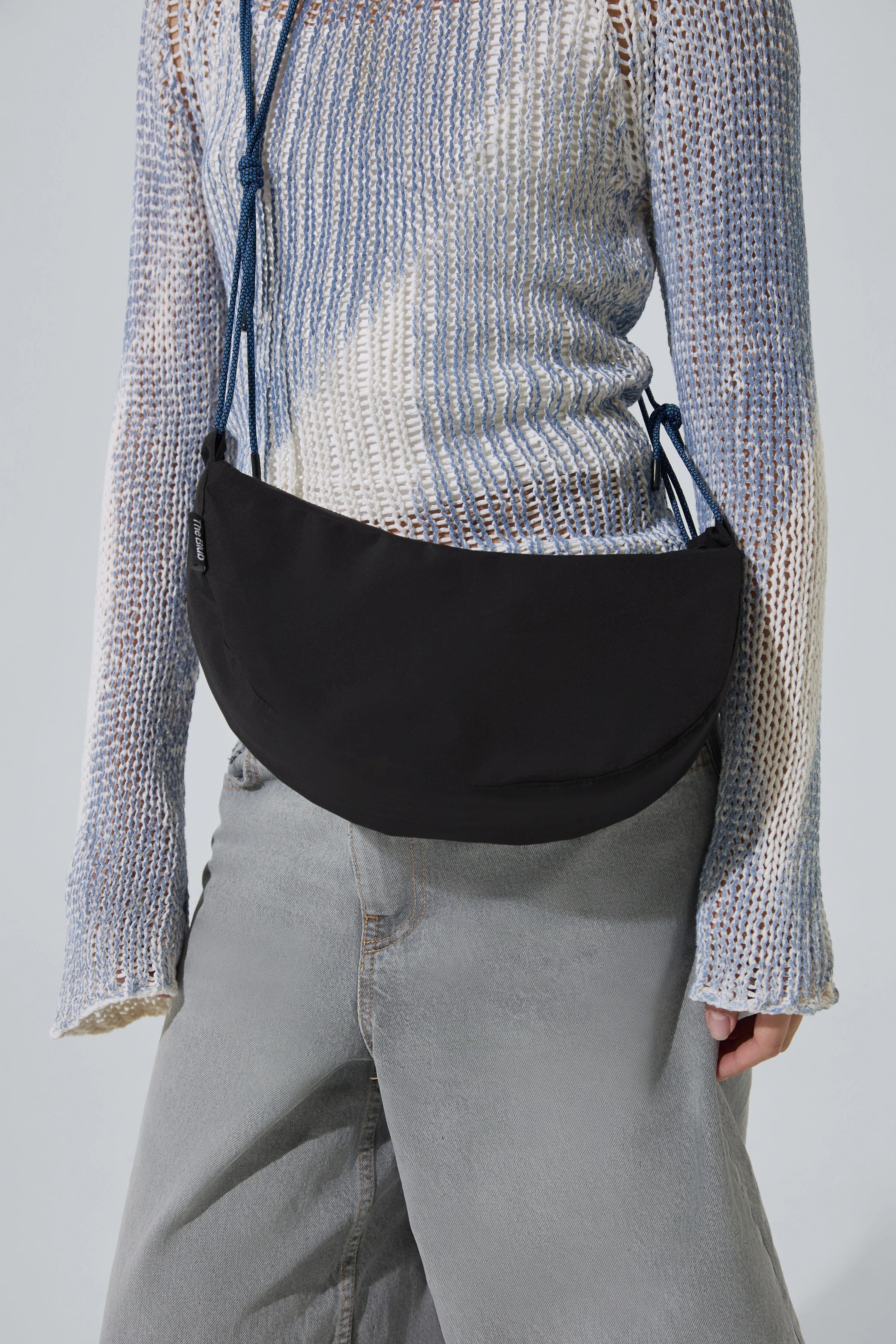 Сумка-бананка ROPE CROSSBODY - чорна