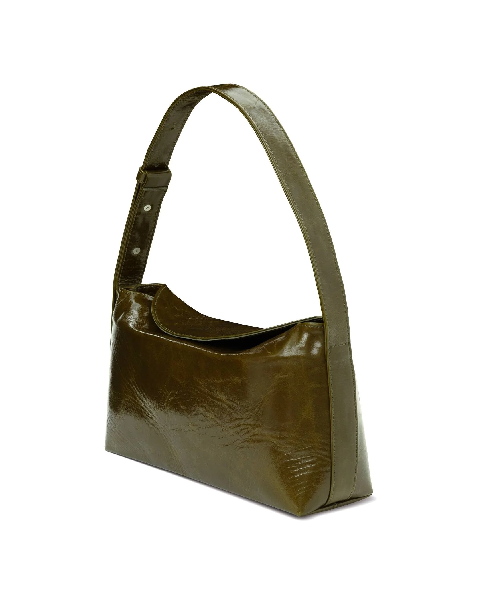 Сумка Grace оливкова шкіряна