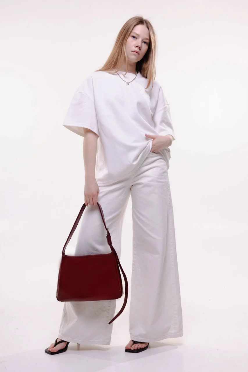 Сумка Sheron mini бордова