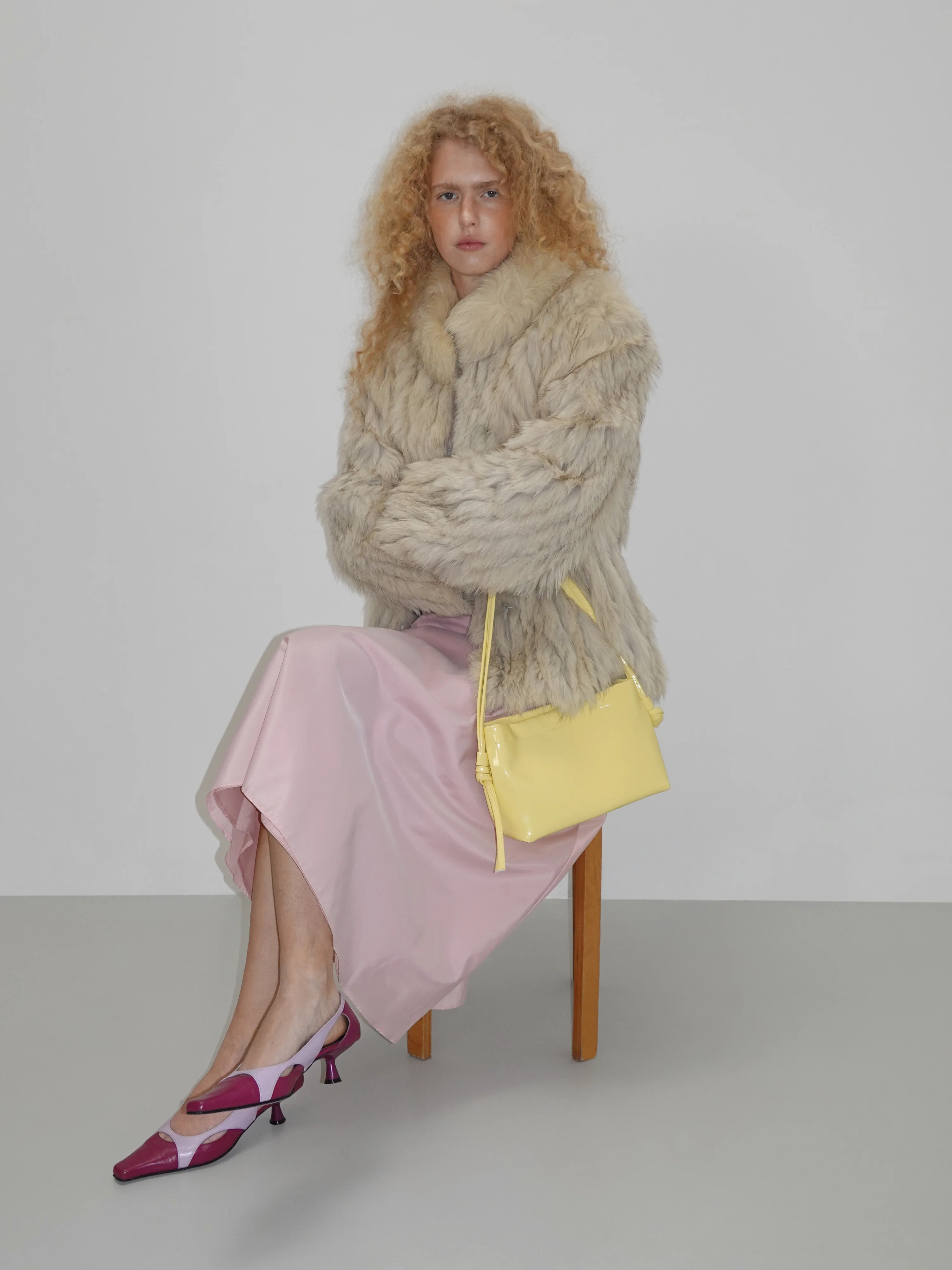 Світло-жовта сумка CHARLOTTE