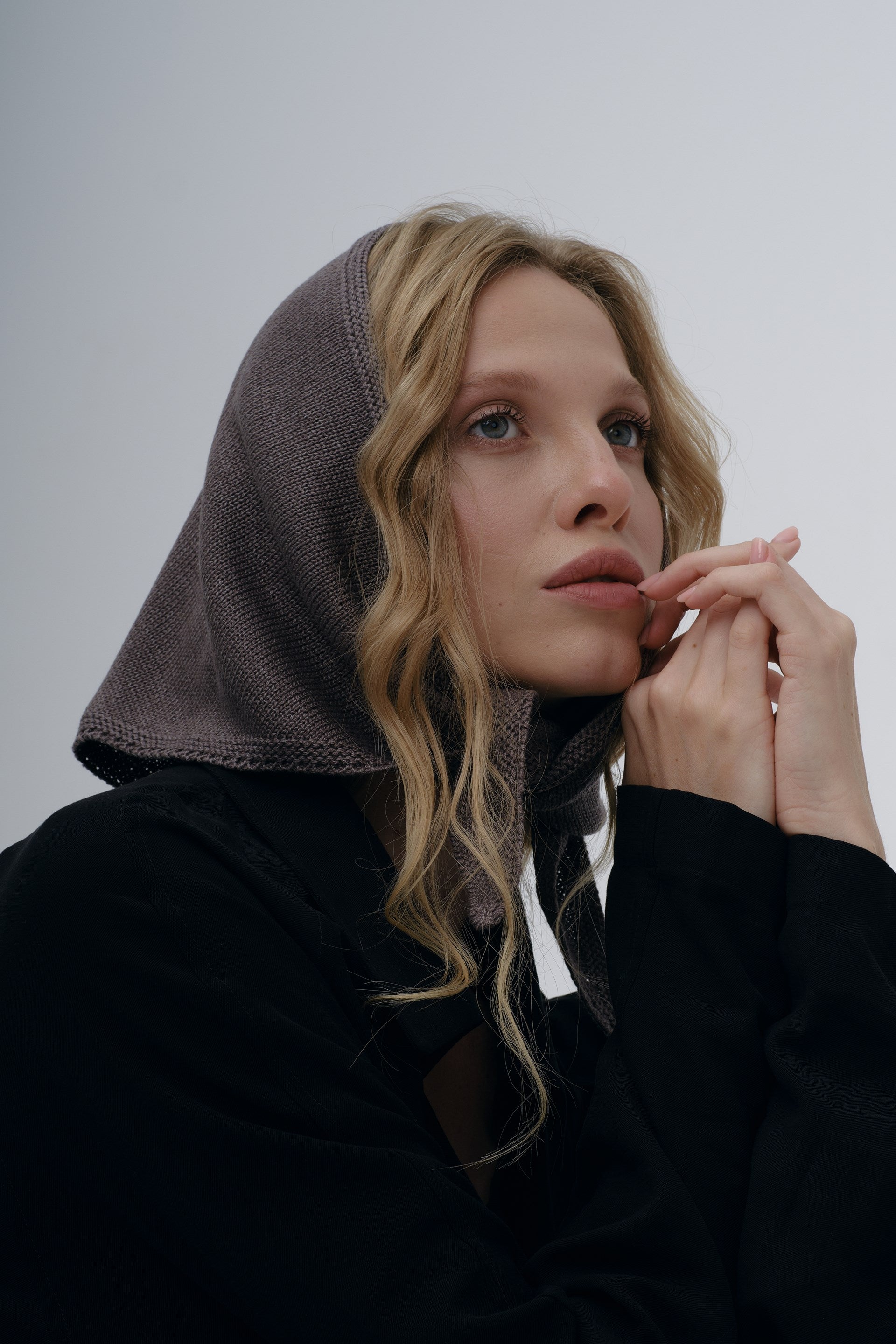 Хустка бавовняна тауп