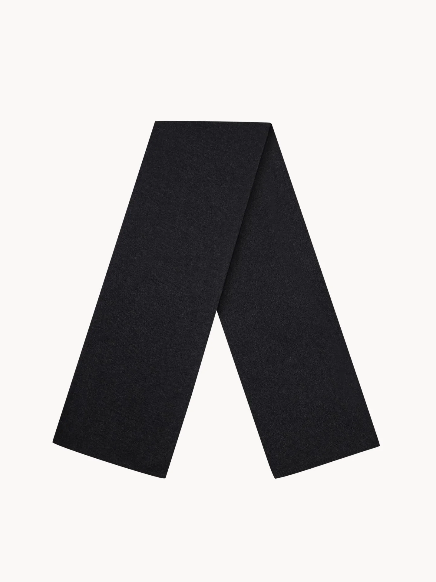 Шарф Basic з кашеміром графітовий
