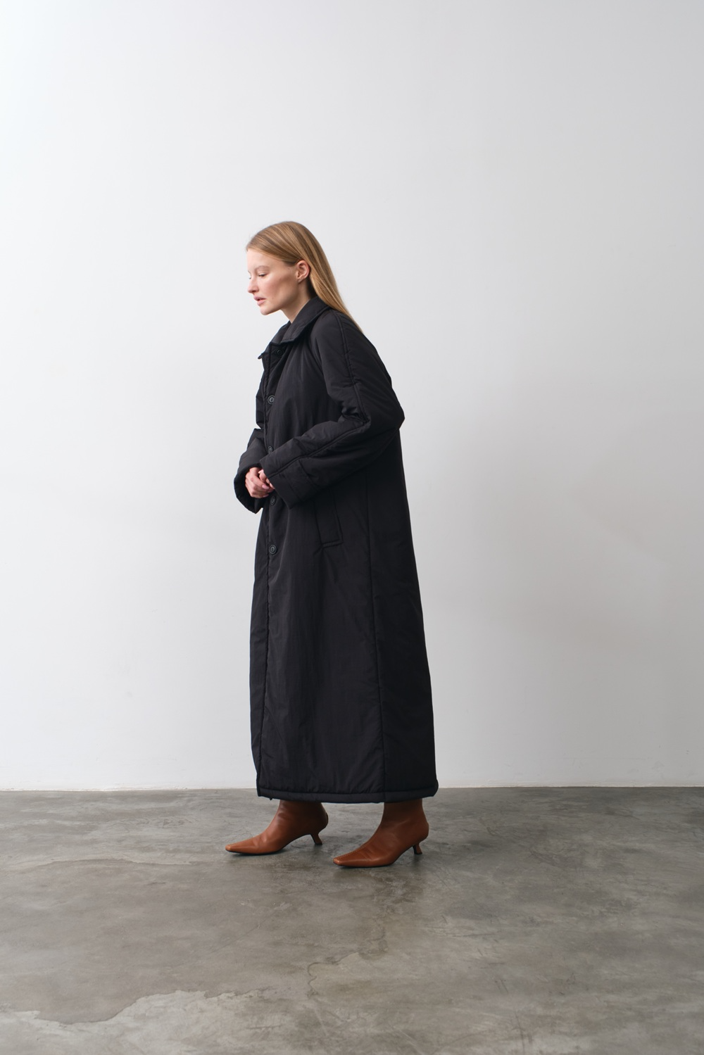 Пальто “Everest” довге чорне