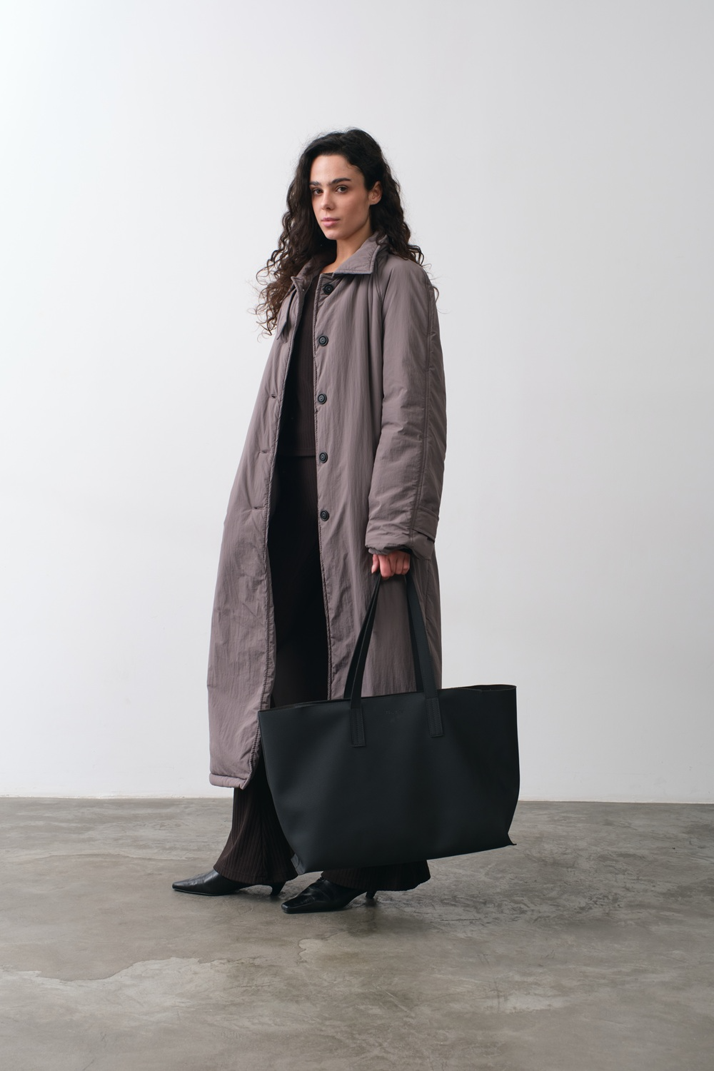 Пальто “Everest” довге сіре