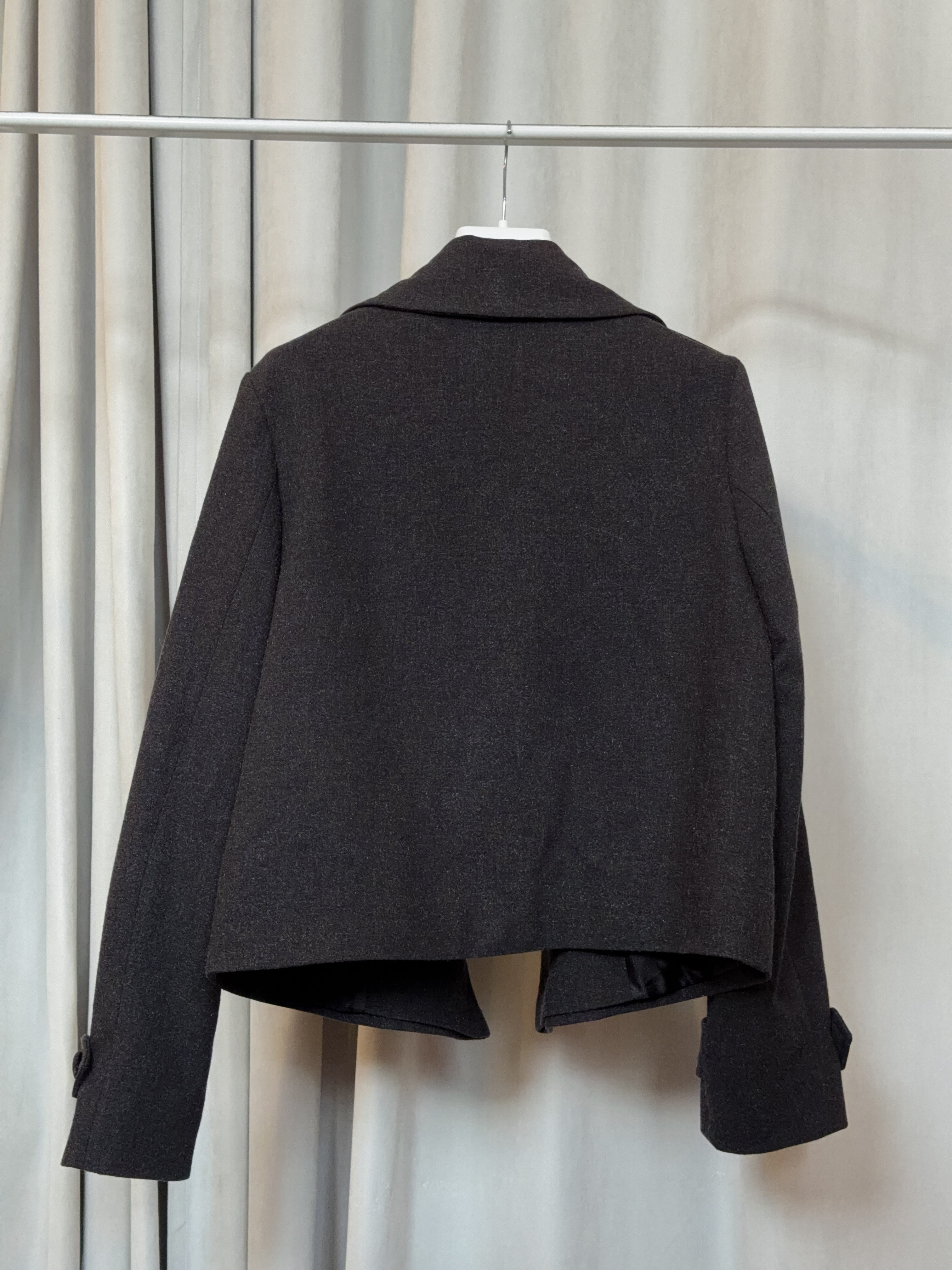 Чорний жакет VOVK