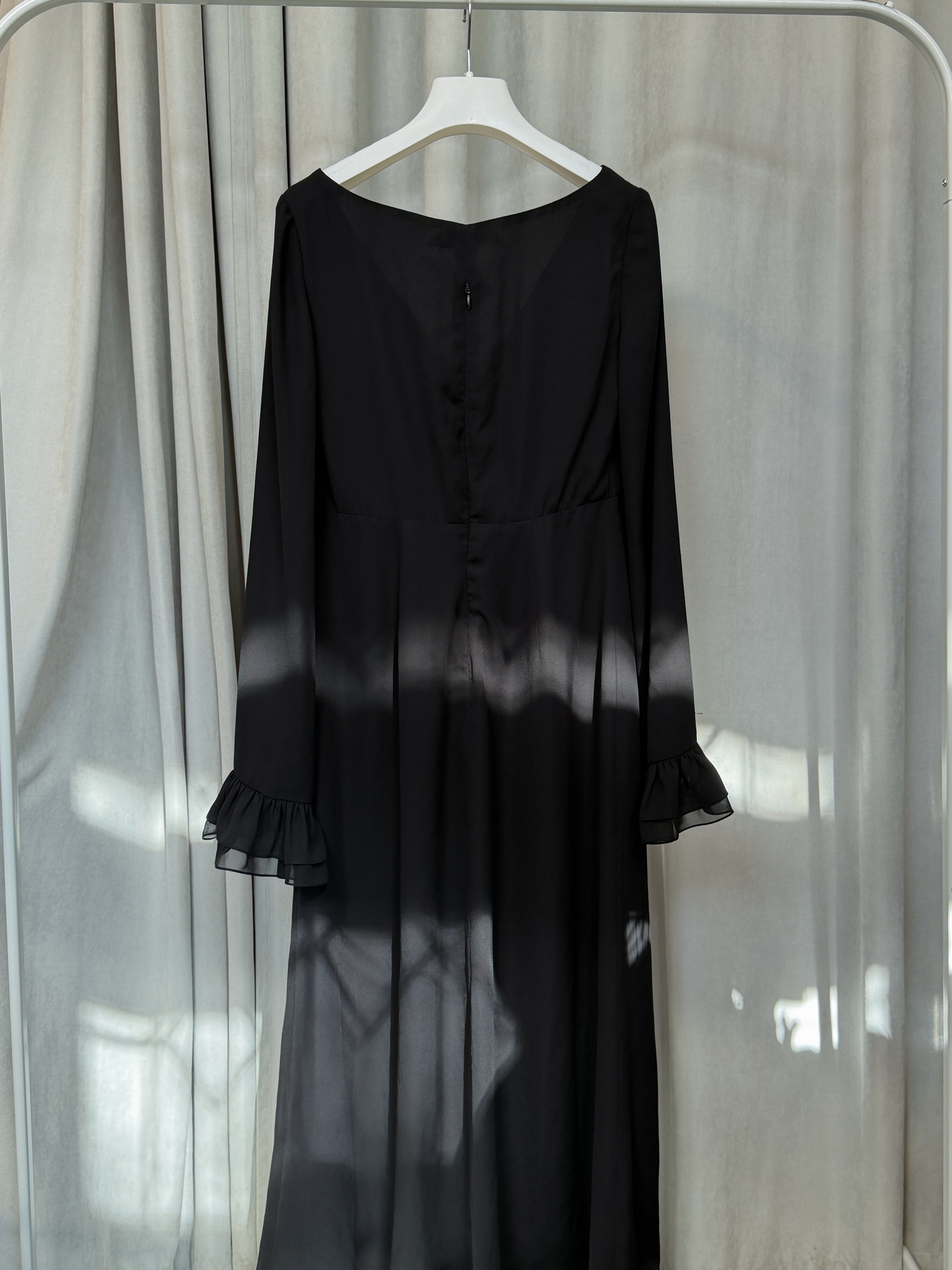 Чорна сукня шифонова C.ICON