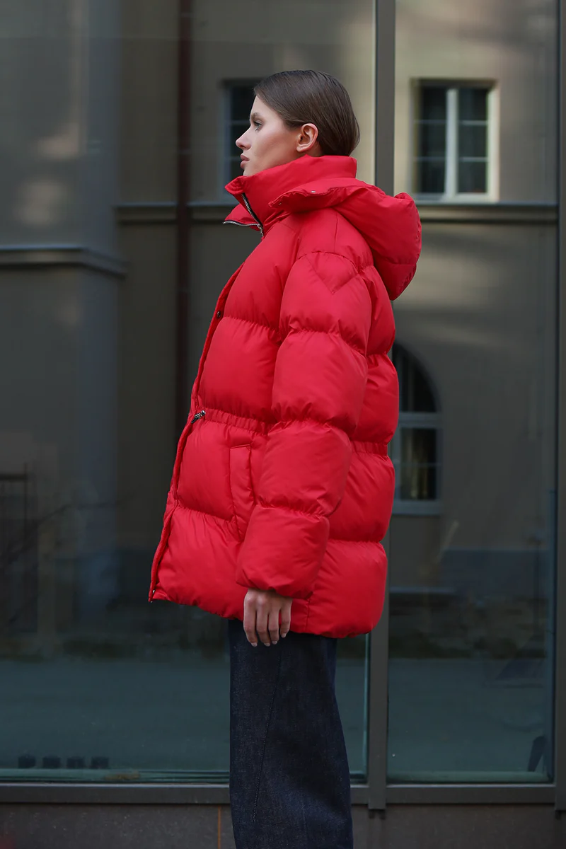 Пуховик ORESUND червоний