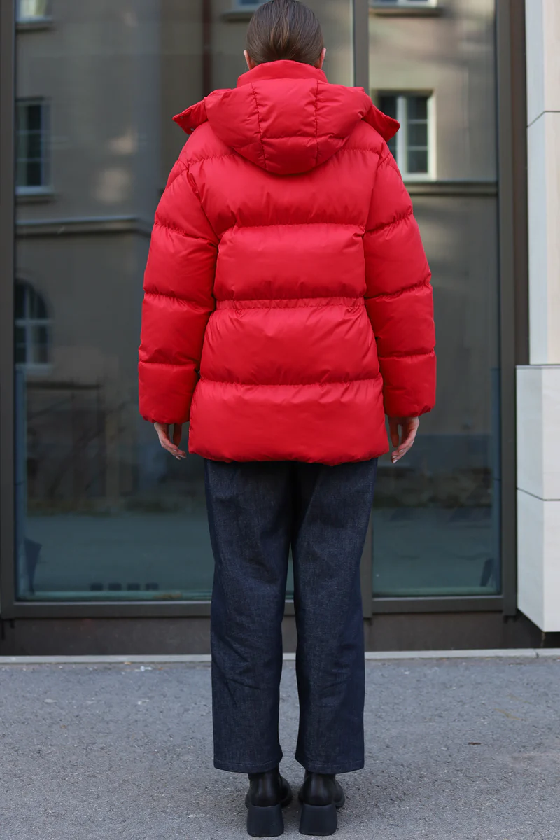 Пуховик ORESUND червоний