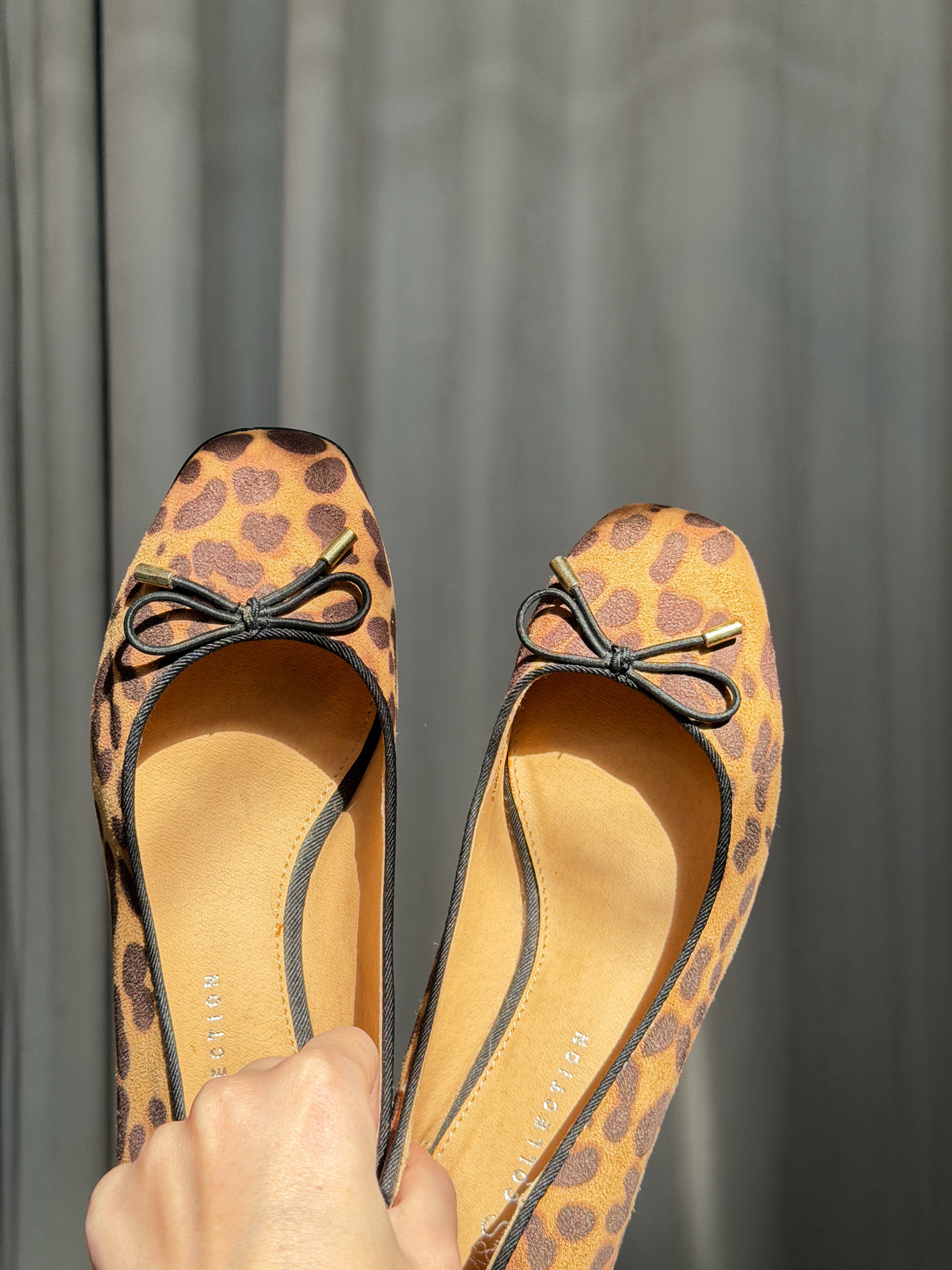 Балетки леопардові