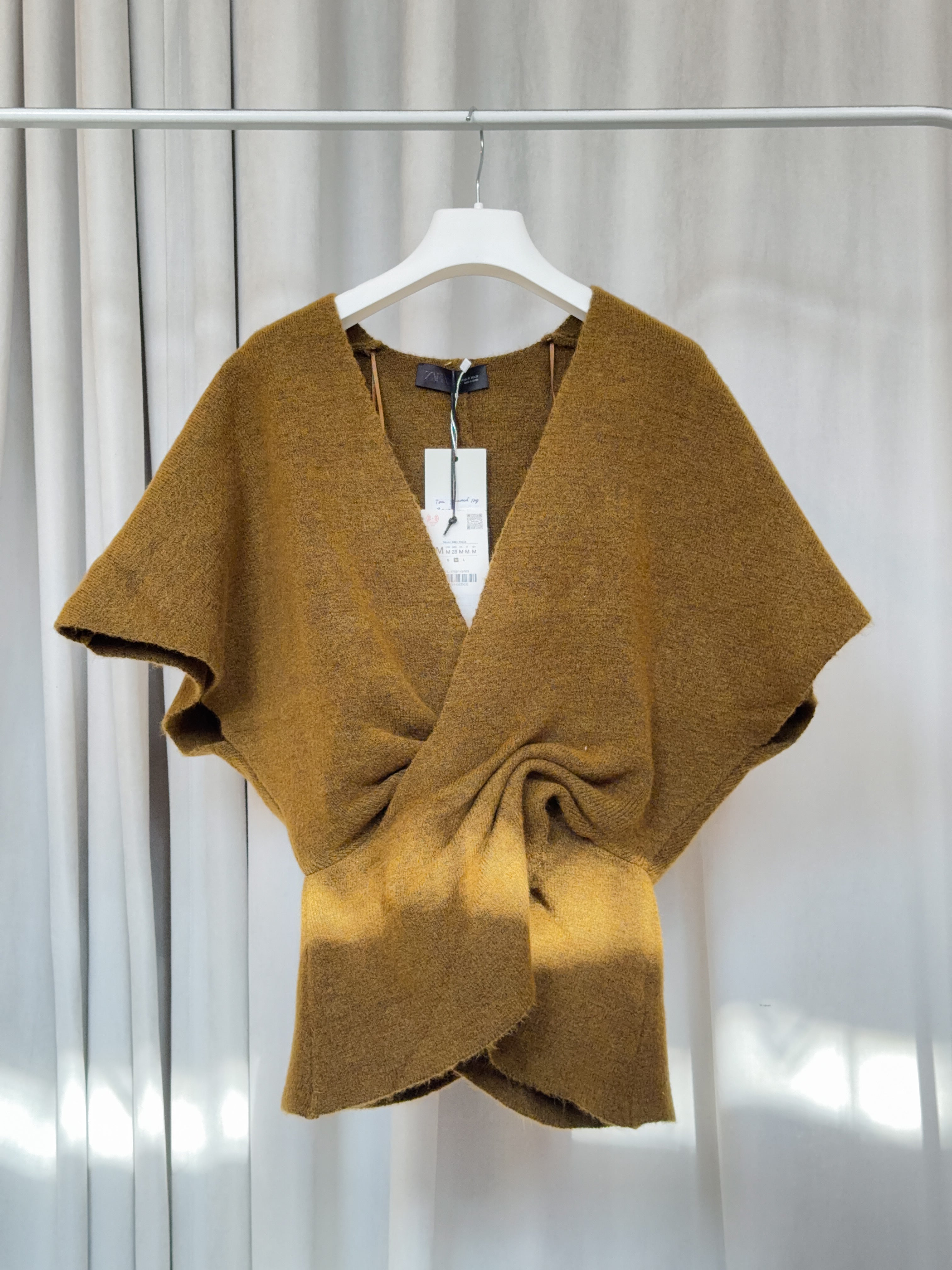 Топ зелений ZARA