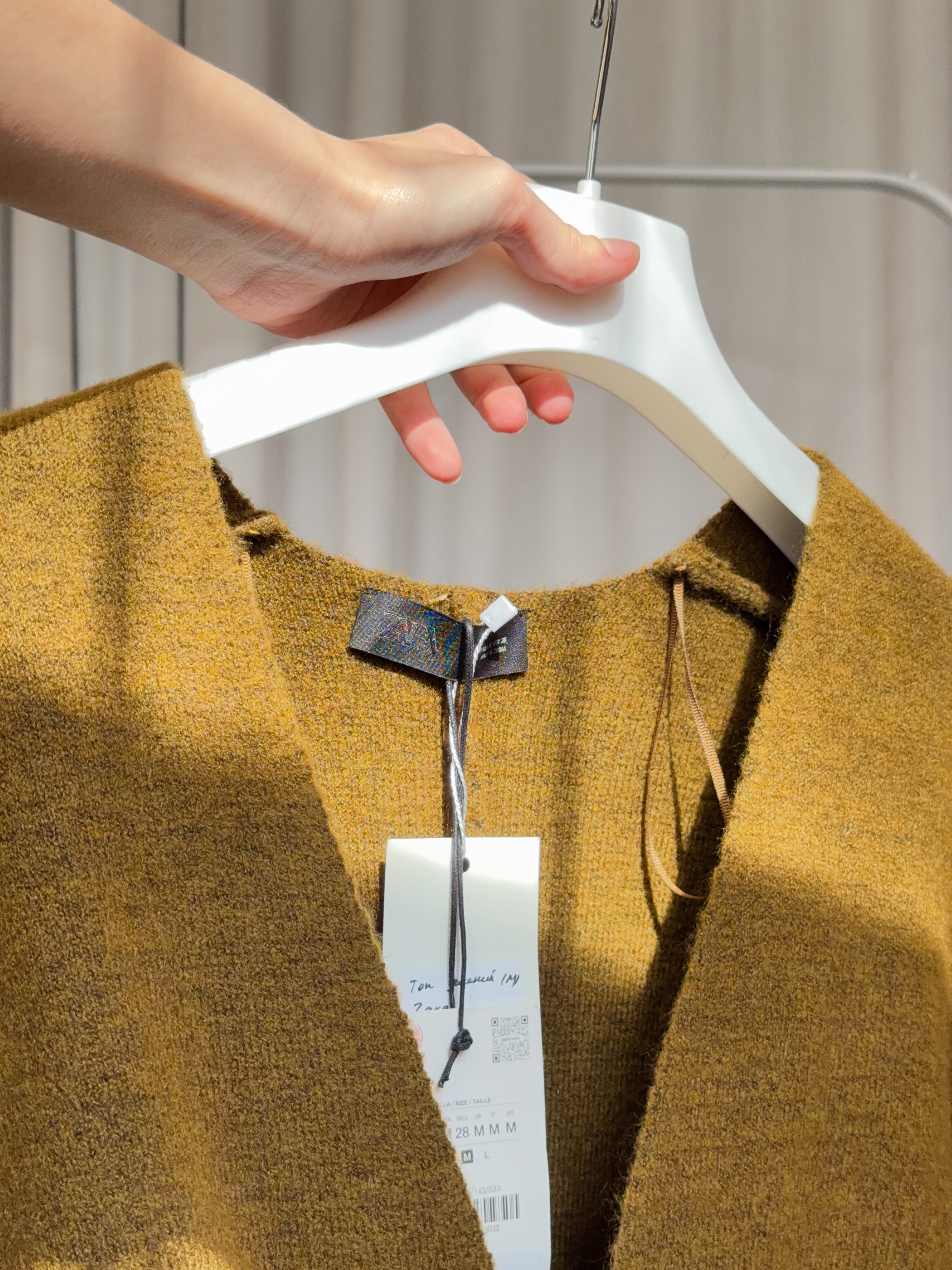 Топ зелений ZARA