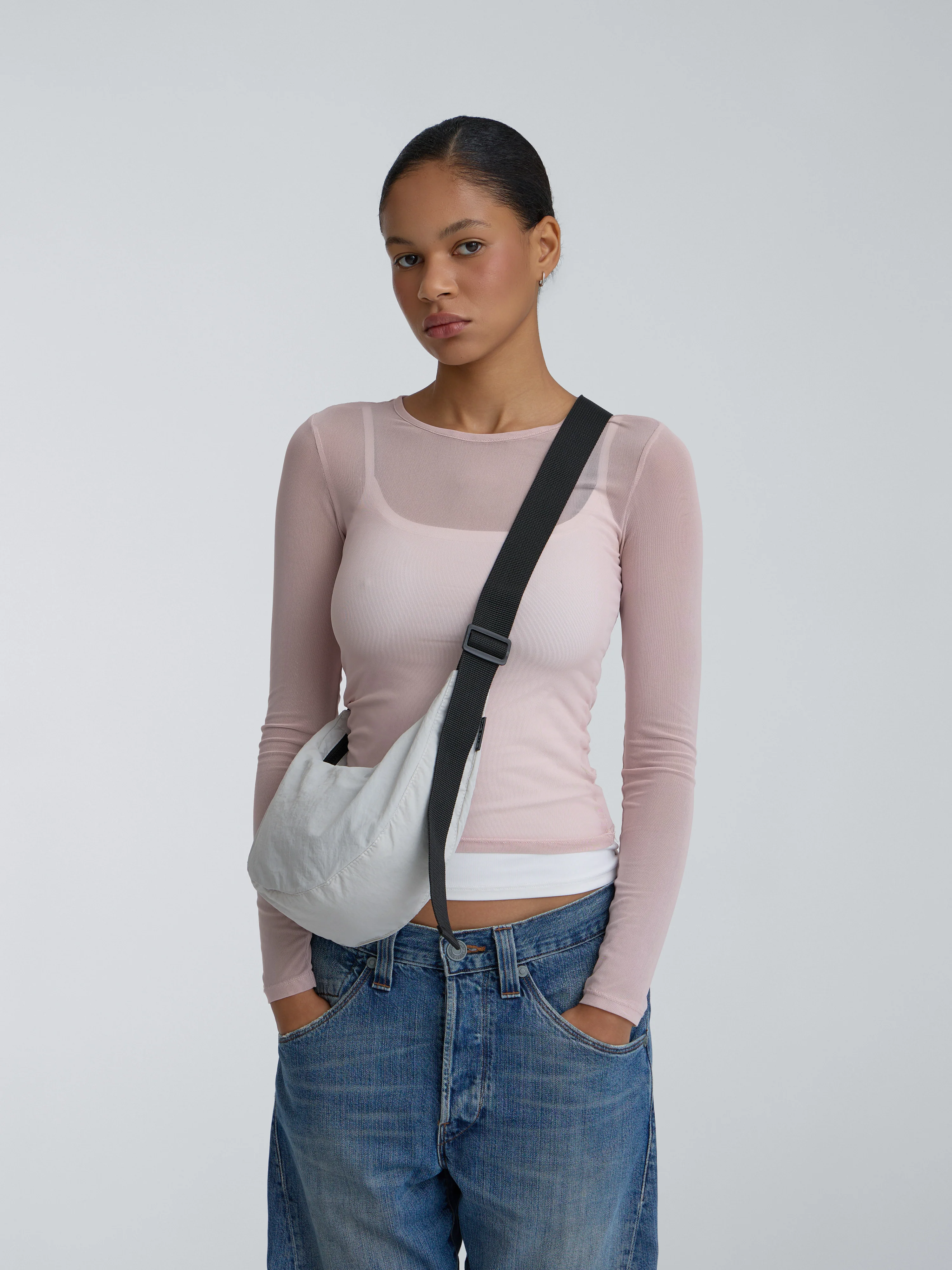 Сумка NEW YORK BAG MINI світло-сіра
