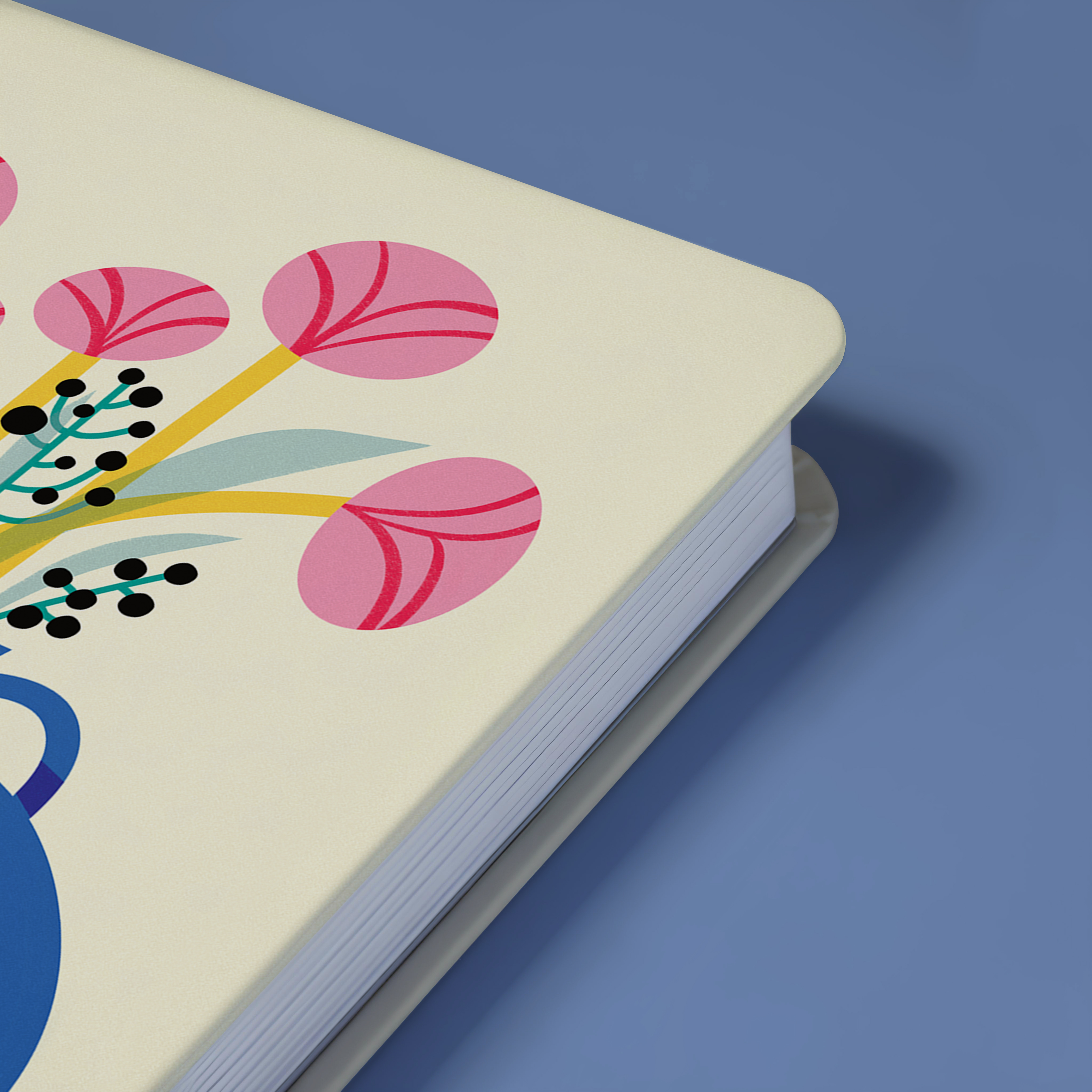 Щоденник вдячності "Квіти" молочний