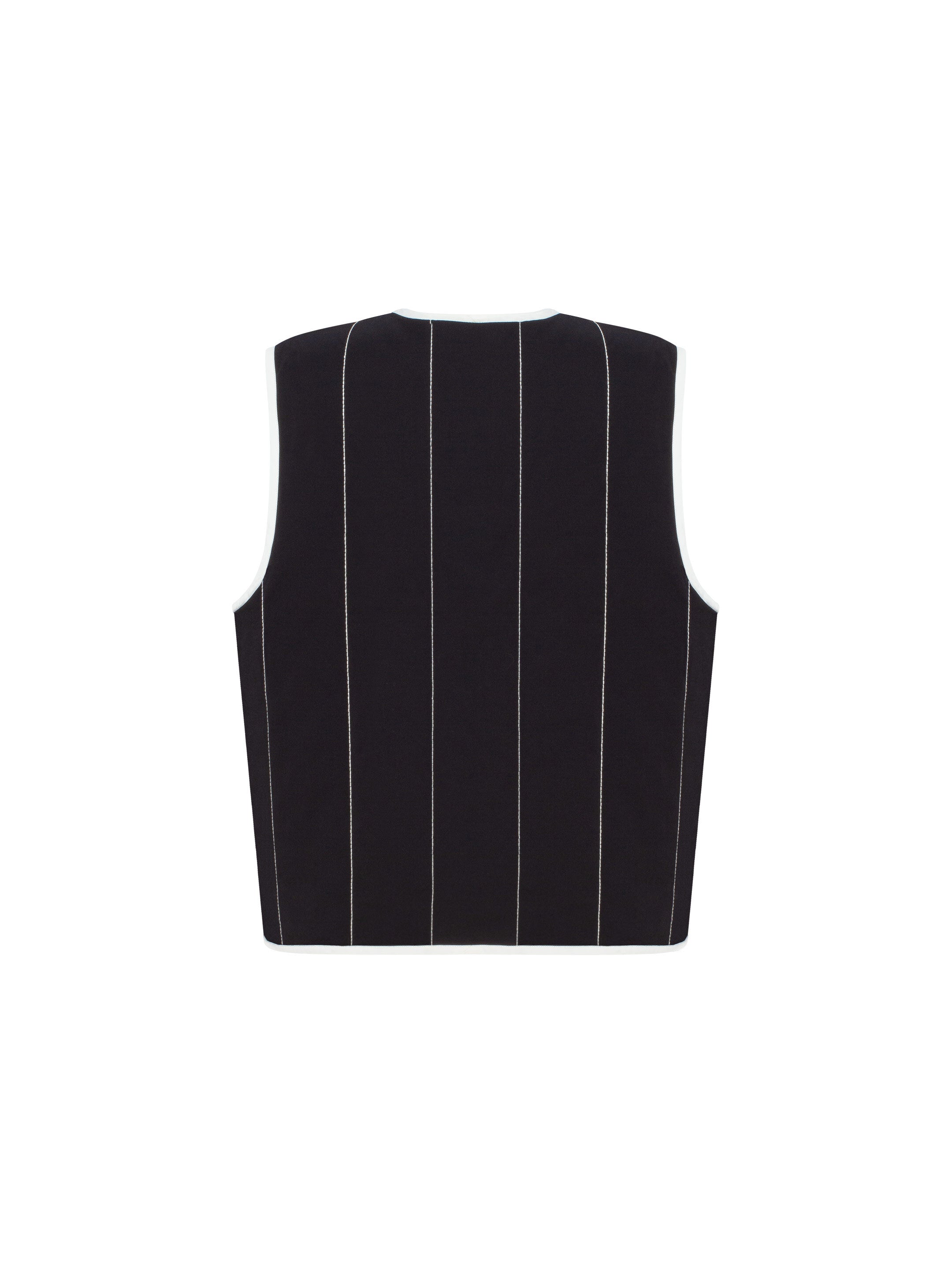 Чорний вишитий жилет Сяйвиця