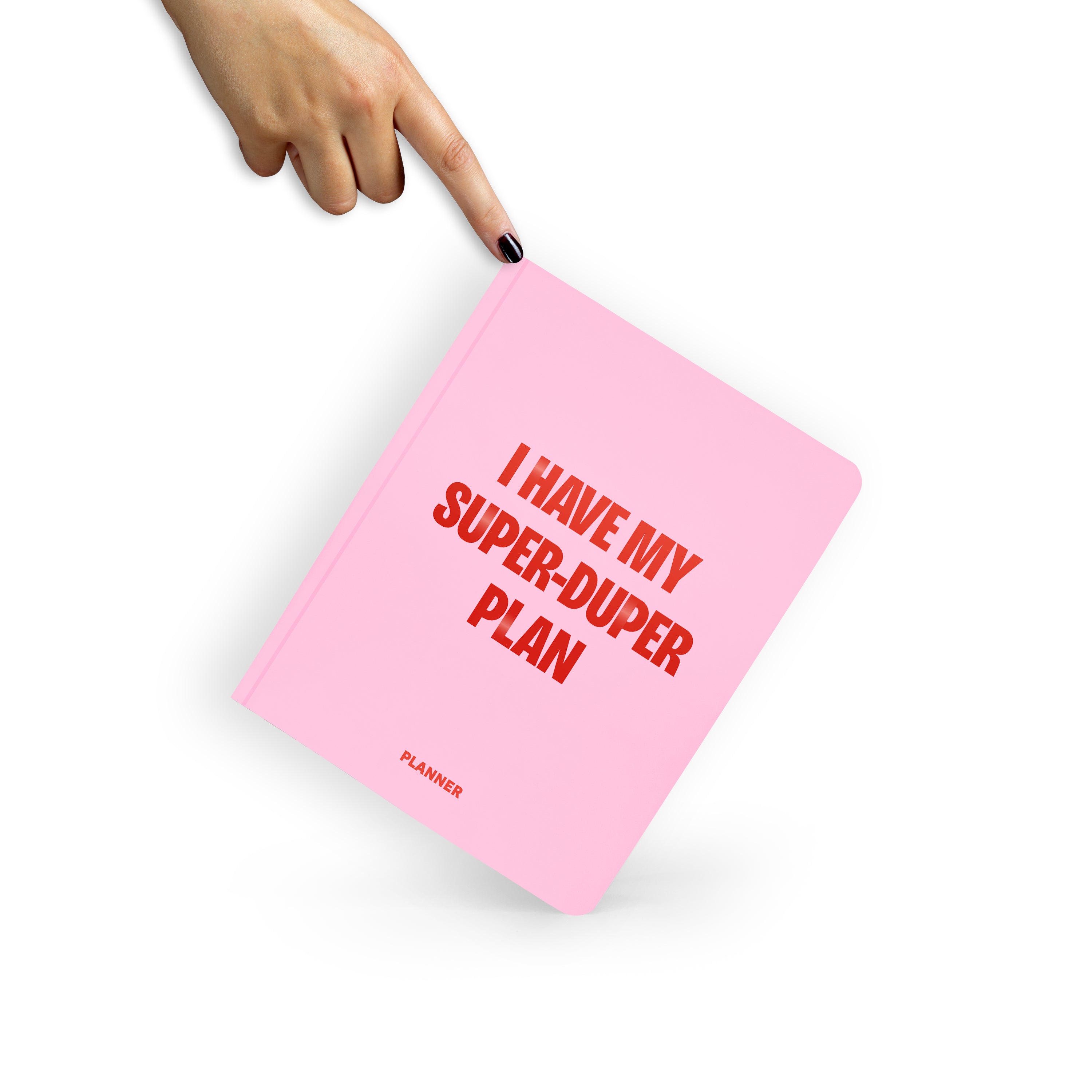 Блокнот для планування "I HAVE MY SUPER-DUPER PLAN" рожевий
