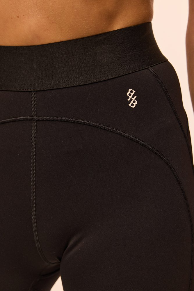 Легінси з декоративними швами Heart чорні