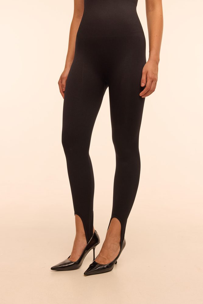 Комбінезон безшовний зі штрипками Rosie чорний