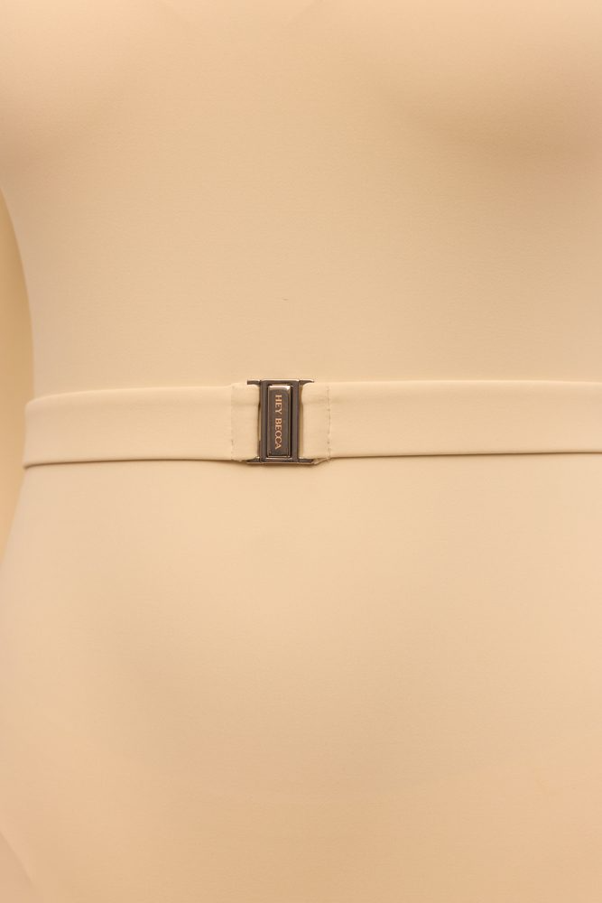 Комбінезон з поясом Ophelia молочний