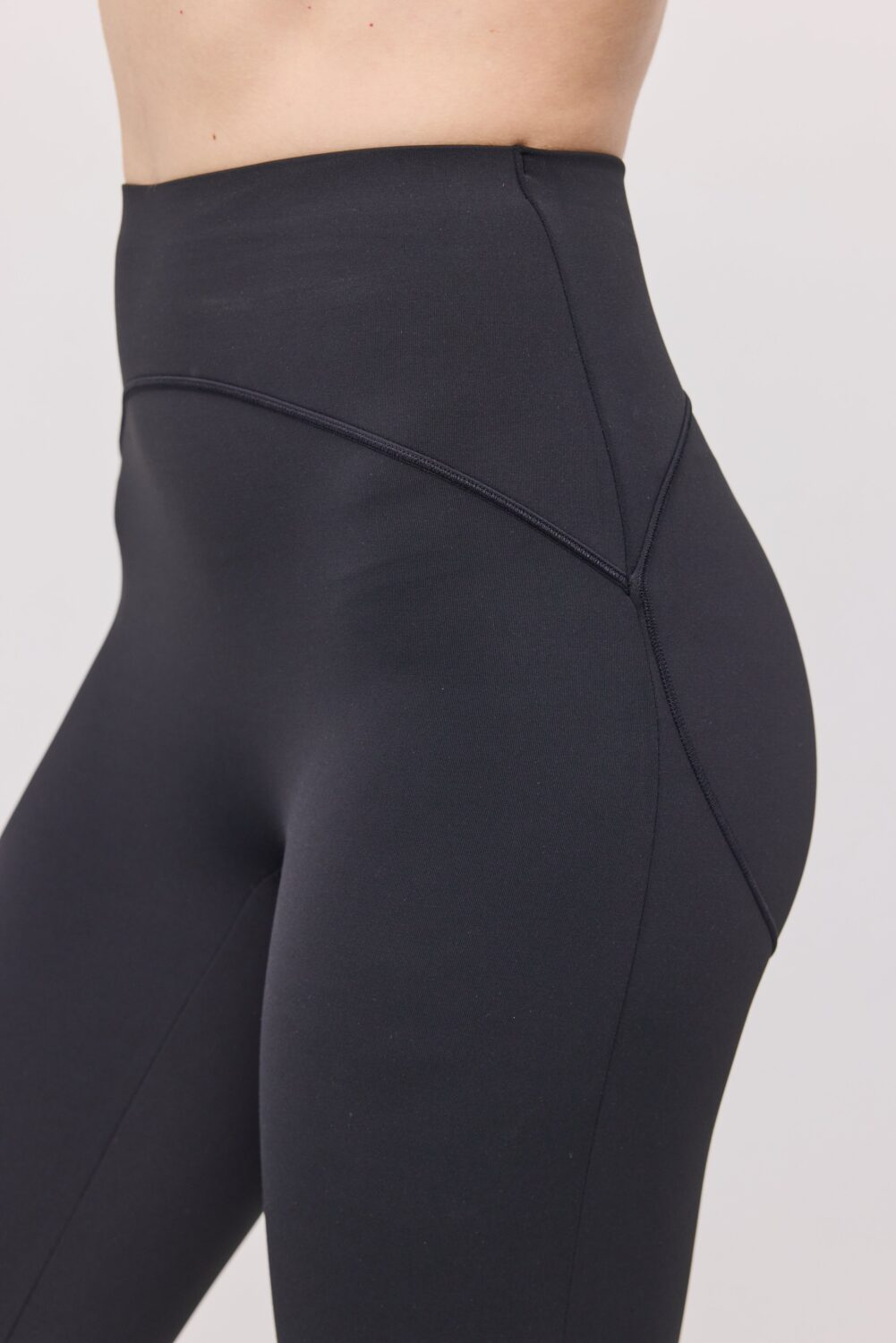 Утеплені легінси зі штрипками Naomi чорні