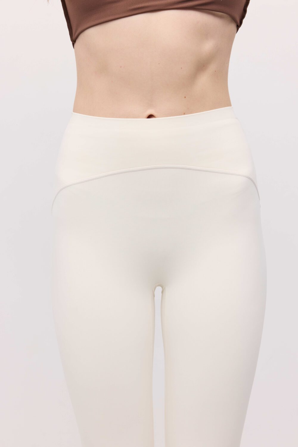 Утеплені легінси Gabbie butter молочні