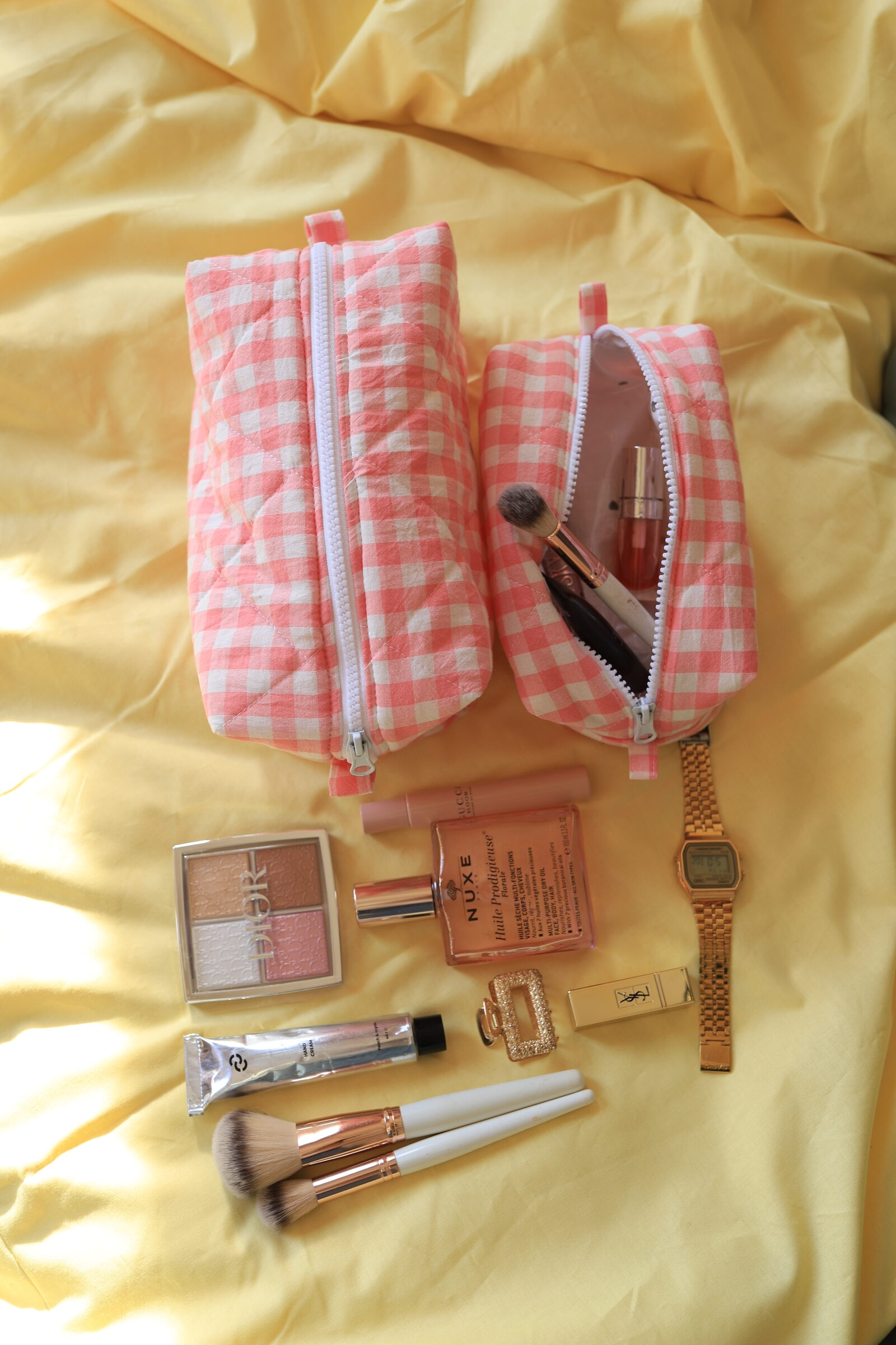 Косметичка pink в рожеву клітинку