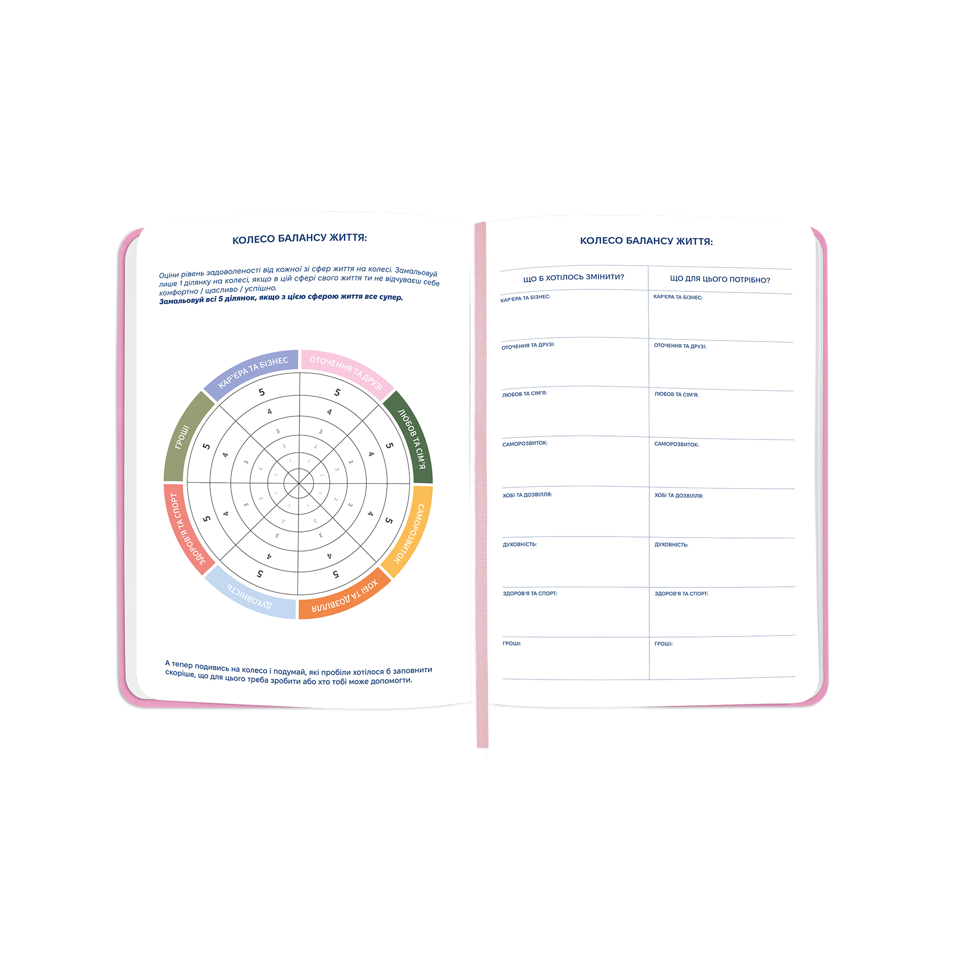 Блокнот для планування "I HAVE A PLAN mini" рожевий