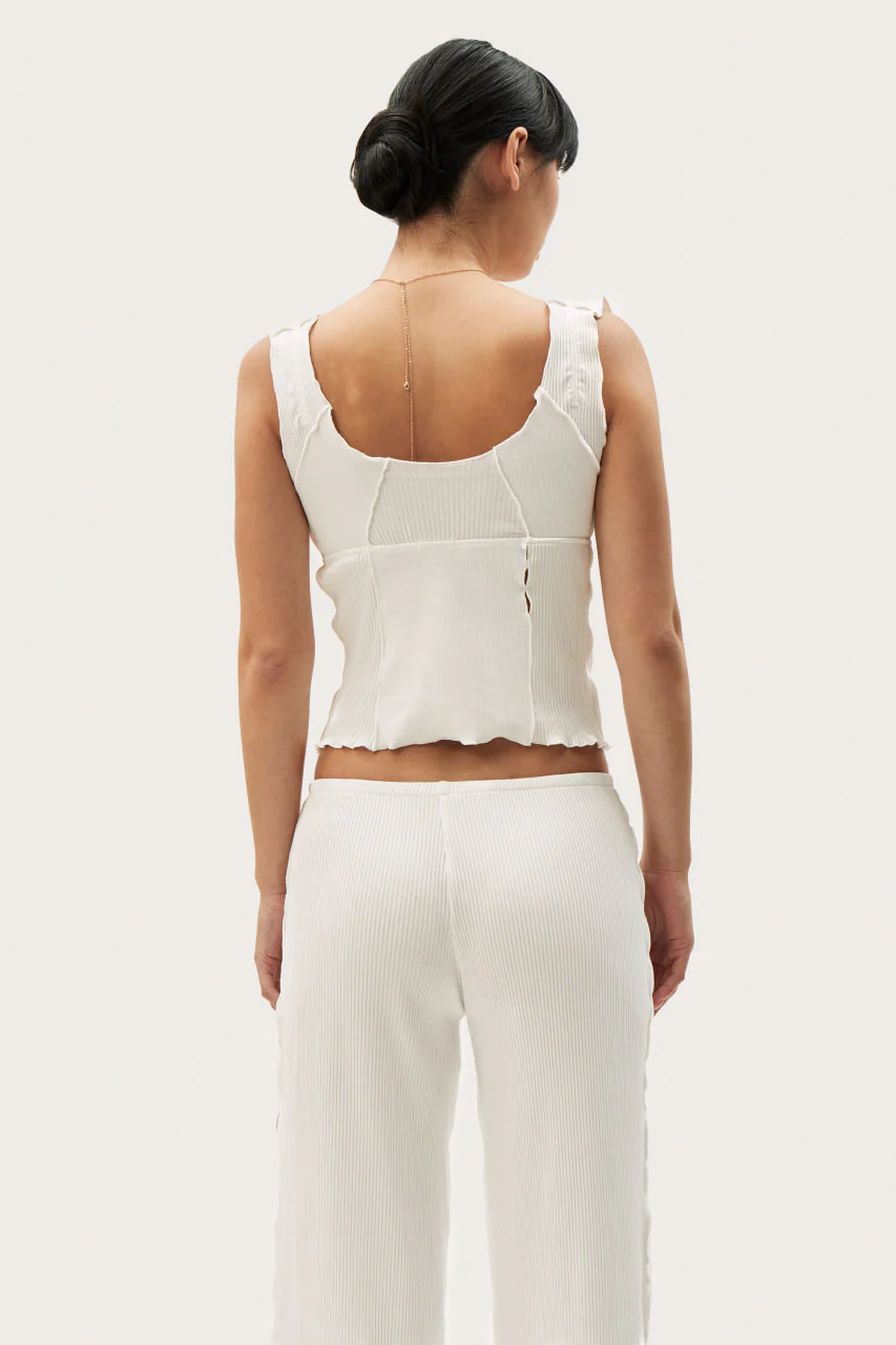 Штани піжамні білі