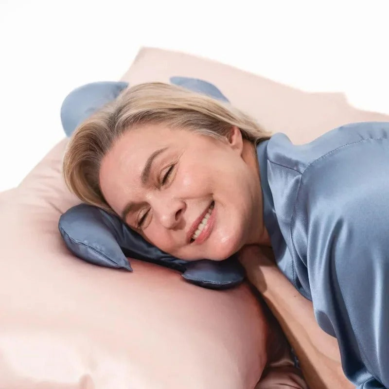 Шовкова наволочка пудрова