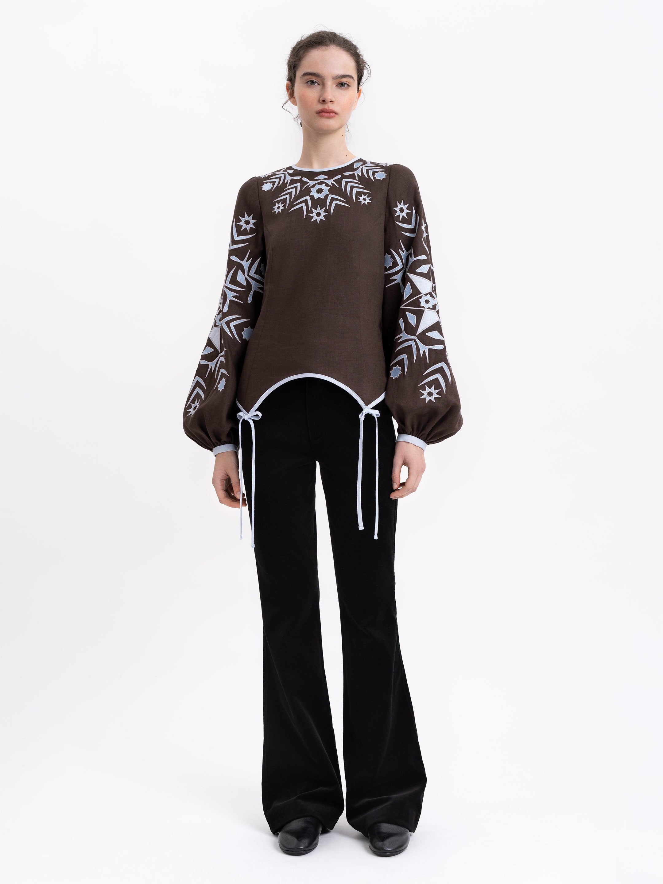 Жіноча вишита сорочка "Зірка" вечірня