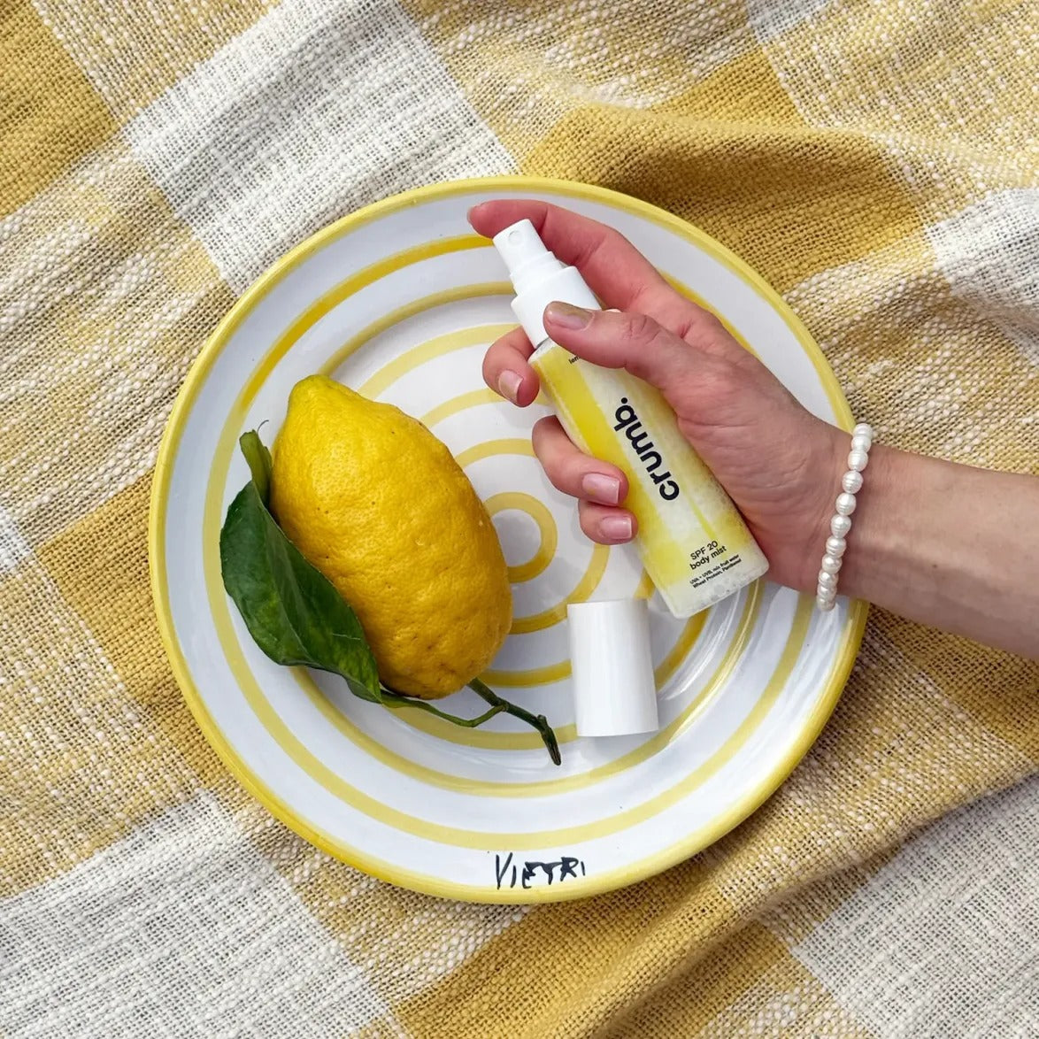 Сонцезахисний міст для тіла SPF 20 - Lemon & Basil (100ml)