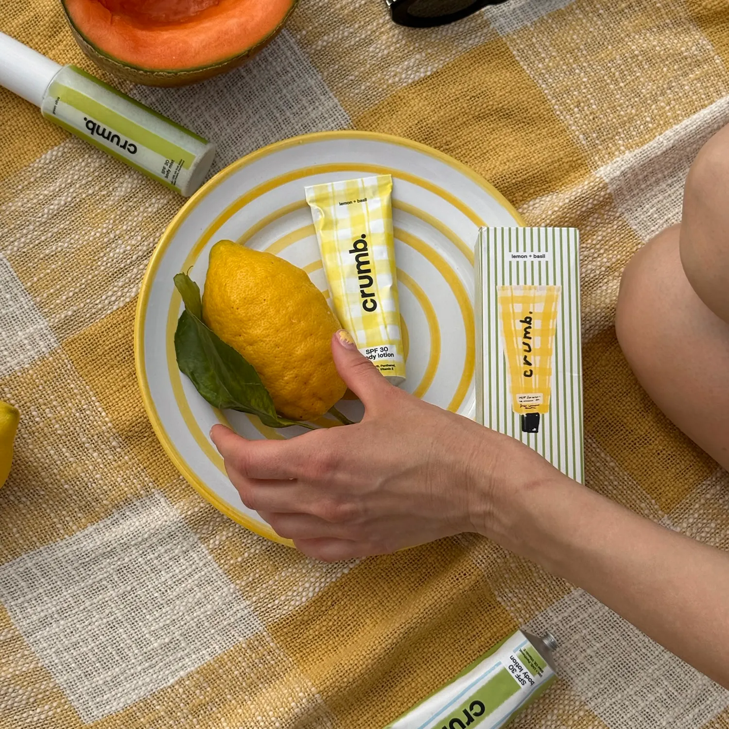 Сонцезахисний лосьйон для тіла SPF 30 – Lemon + Basil