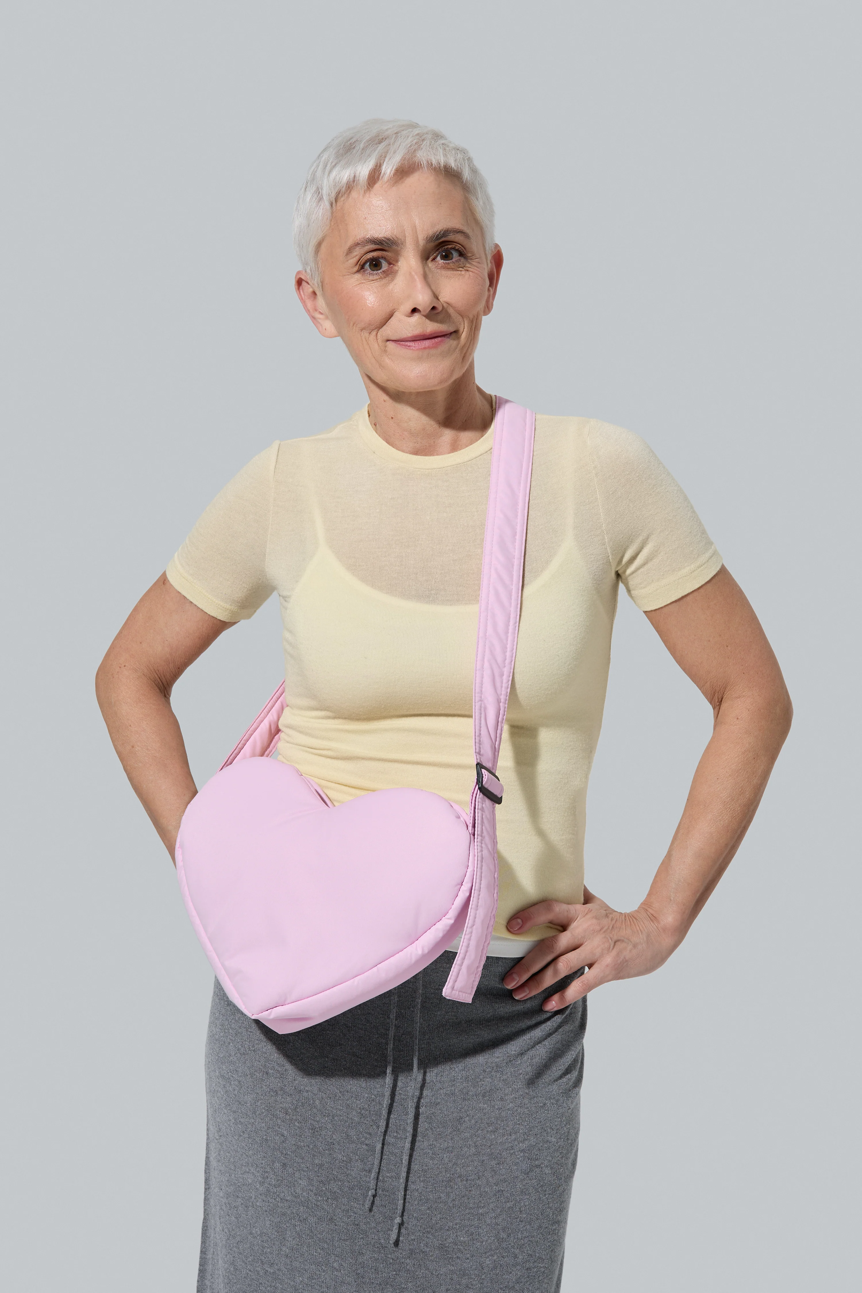 Сумка HEART BAG - рожева